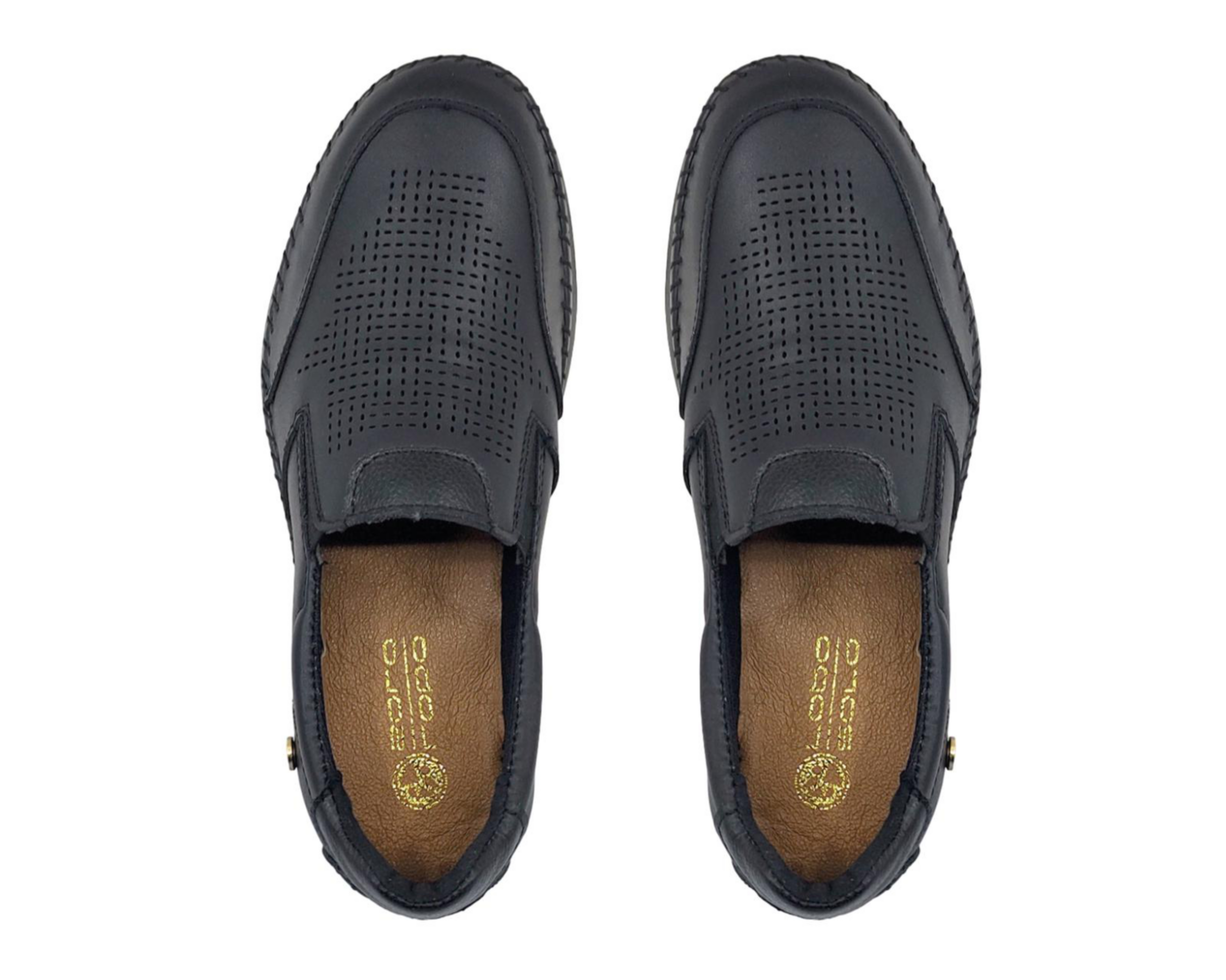 Foto 4 pulgar | Zapatos Confort Lobo Solo de Piel para Mujer