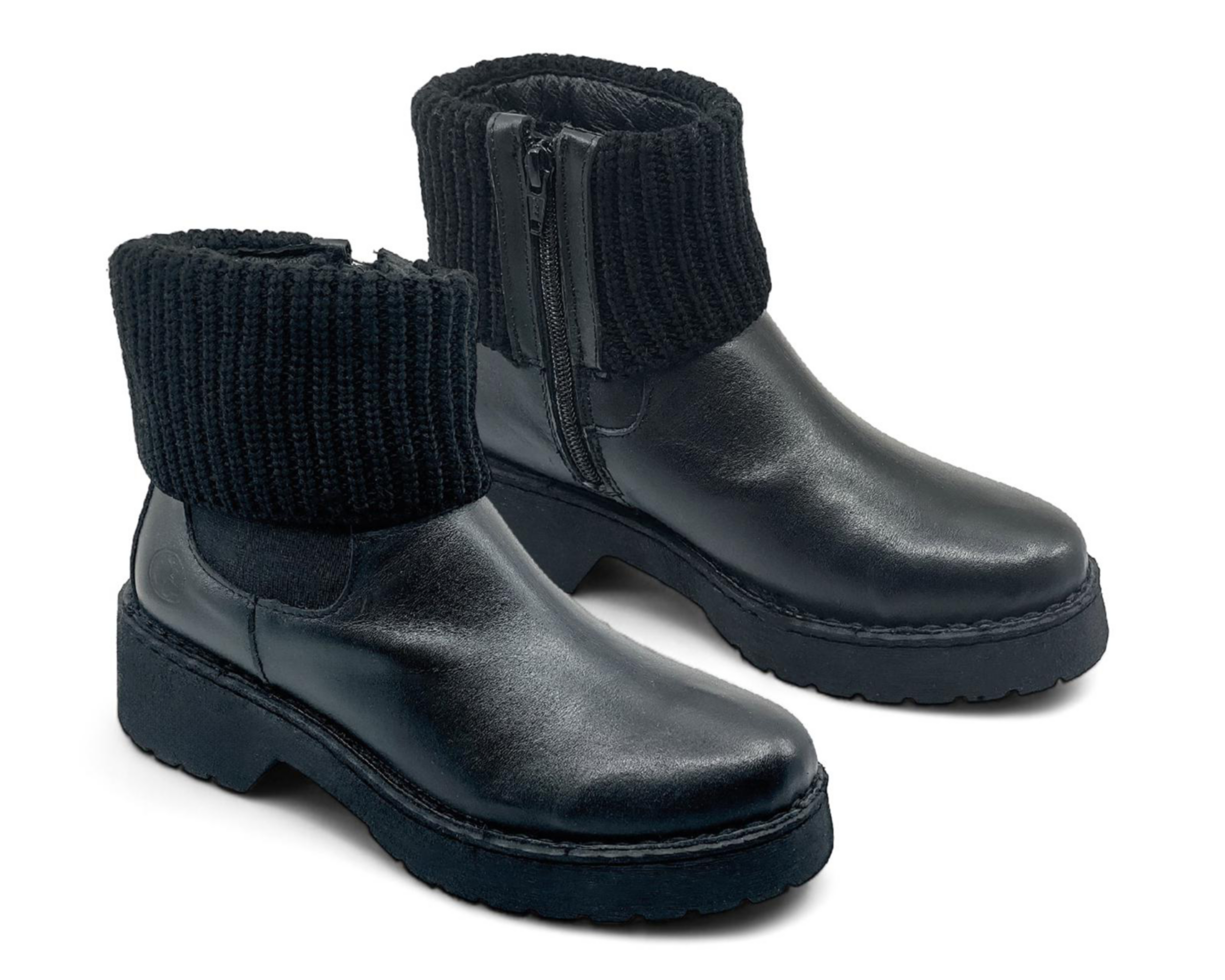 Botas Urbanas Lobo Solo de Piel para Mujer