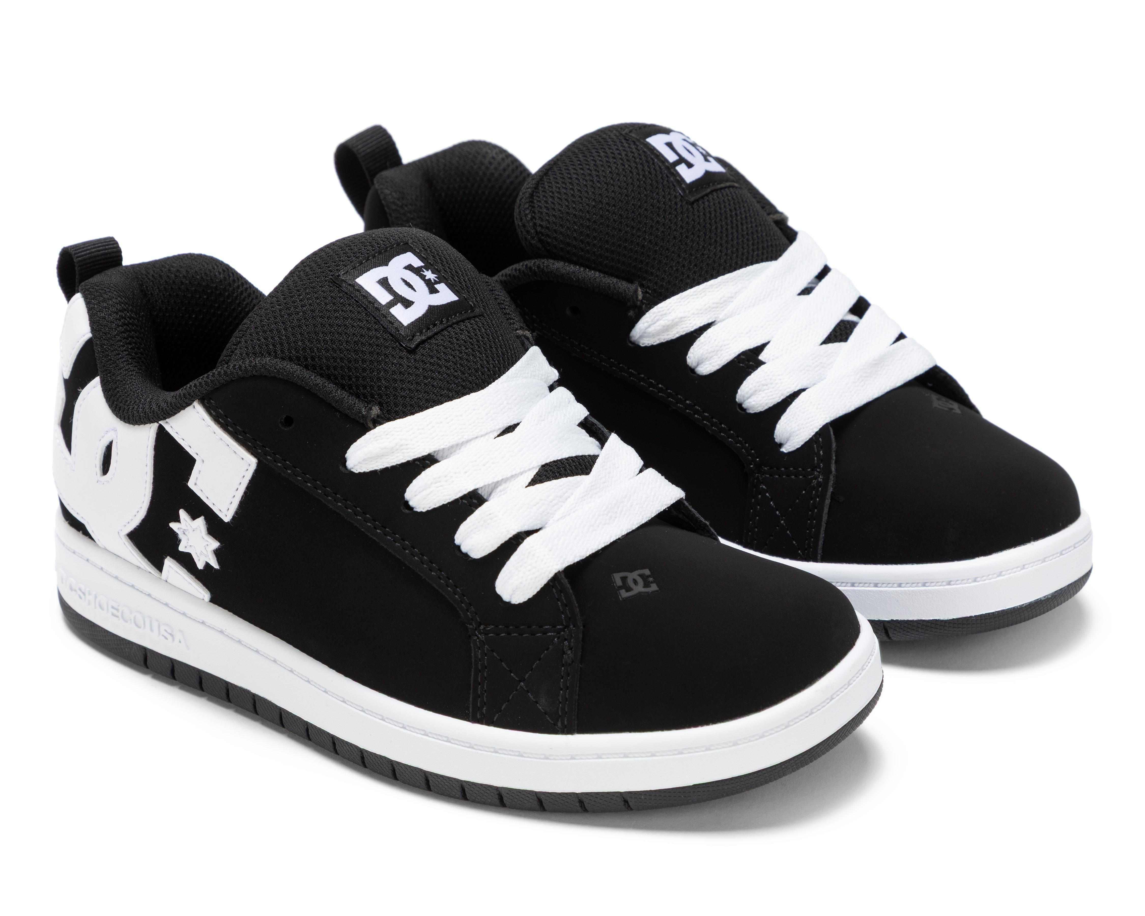 Foto 2 pulgar | Tenis Casuales DC Shoes de Piel Juveniles