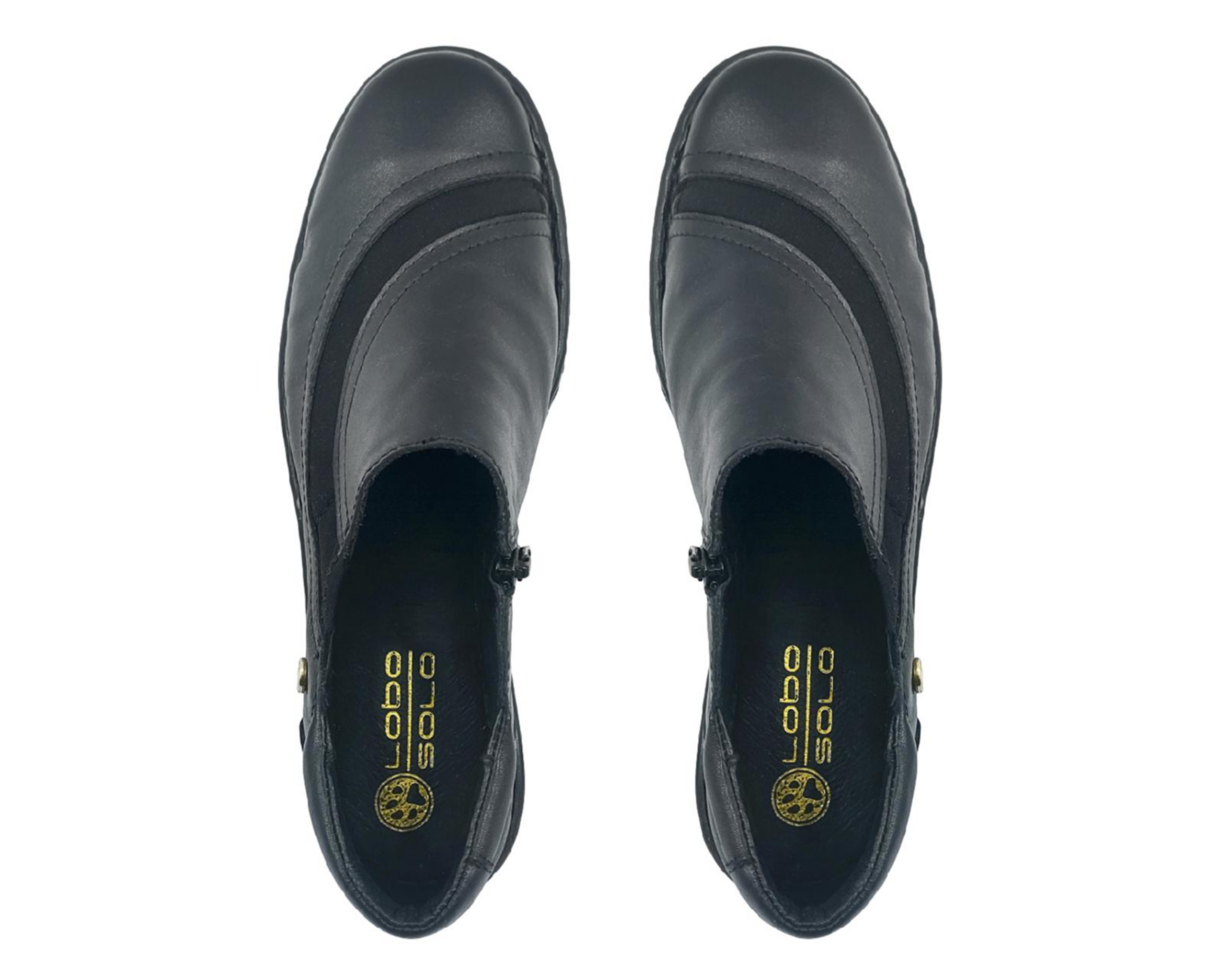 Foto 4 pulgar | Zapatos Confort Lobo Solo de Piel para Mujer