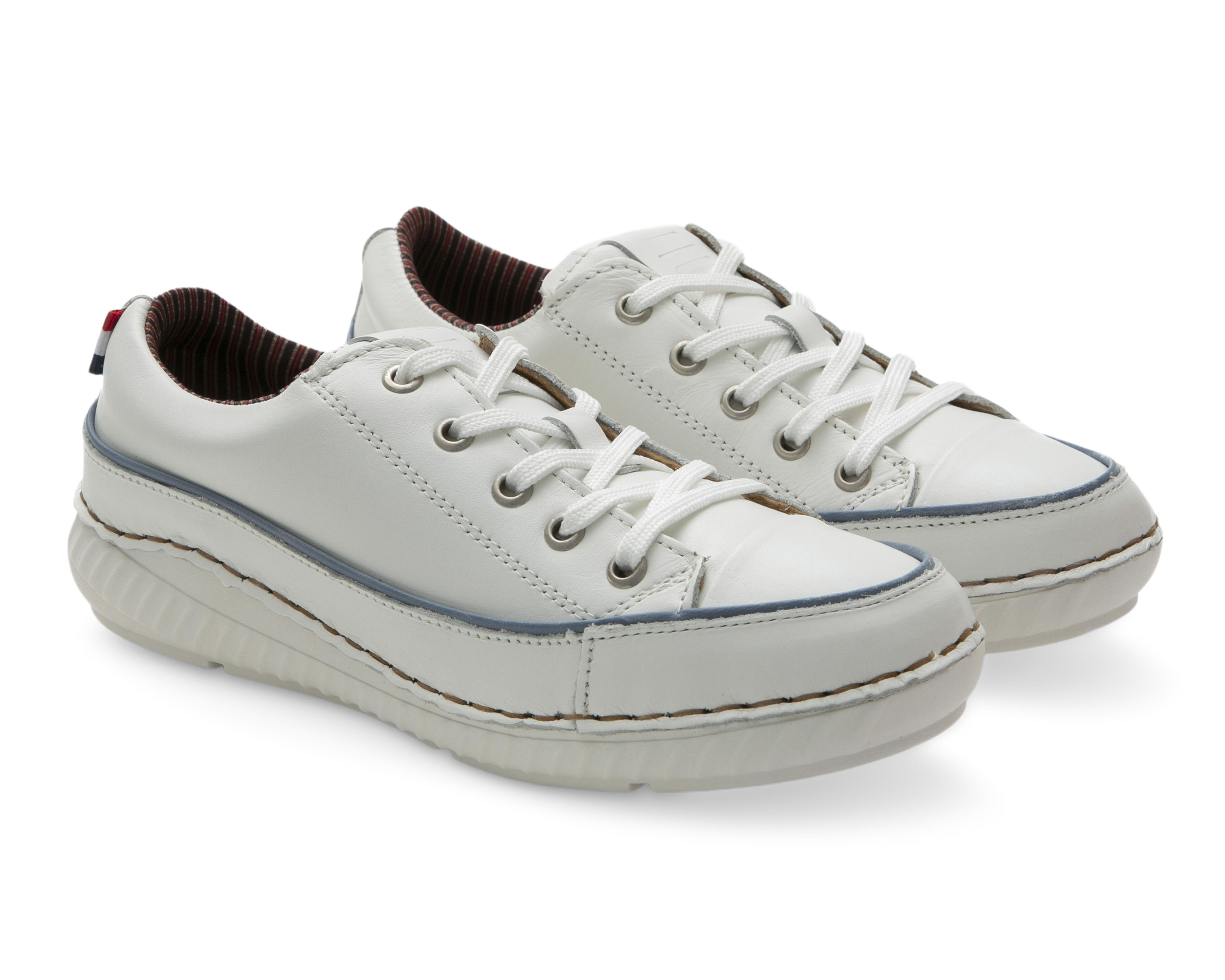 Tenis Confort Lobo Solo de Piel para Mujer