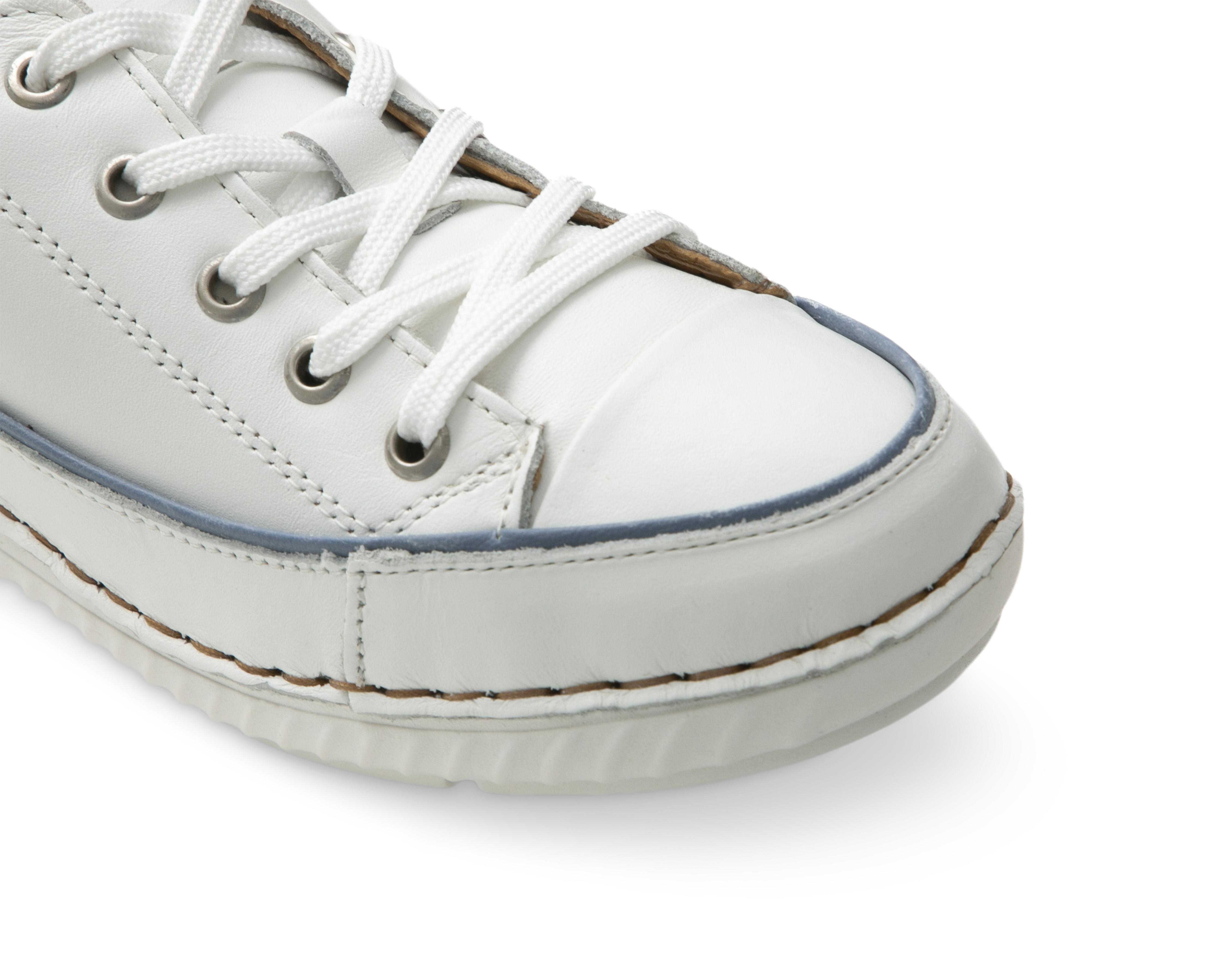 Foto 7 pulgar | Tenis Confort Lobo Solo de Piel para Mujer