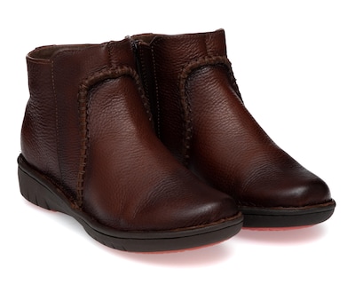Foto 1 | Botas Confort Lobo Solo de Piel para Mujer
