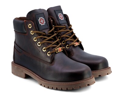 Foto 1 | Botas Urbanas Swissbrand Gadus de Piel para Mujer