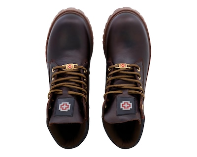 Foto 3 | Botas Urbanas Swissbrand Gadus de Piel para Mujer