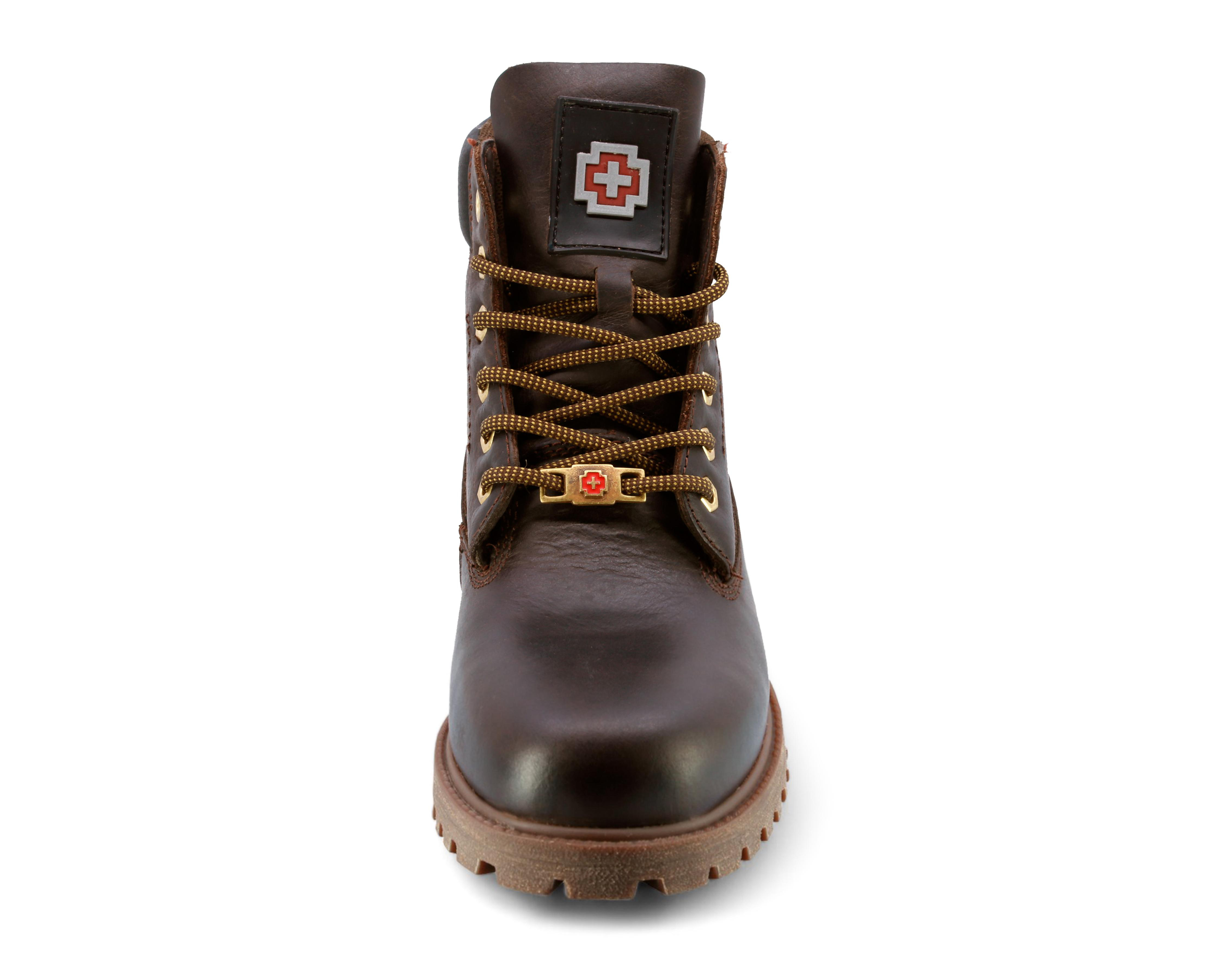 Foto 5 | Botas Urbanas Swissbrand Gadus de Piel para Mujer