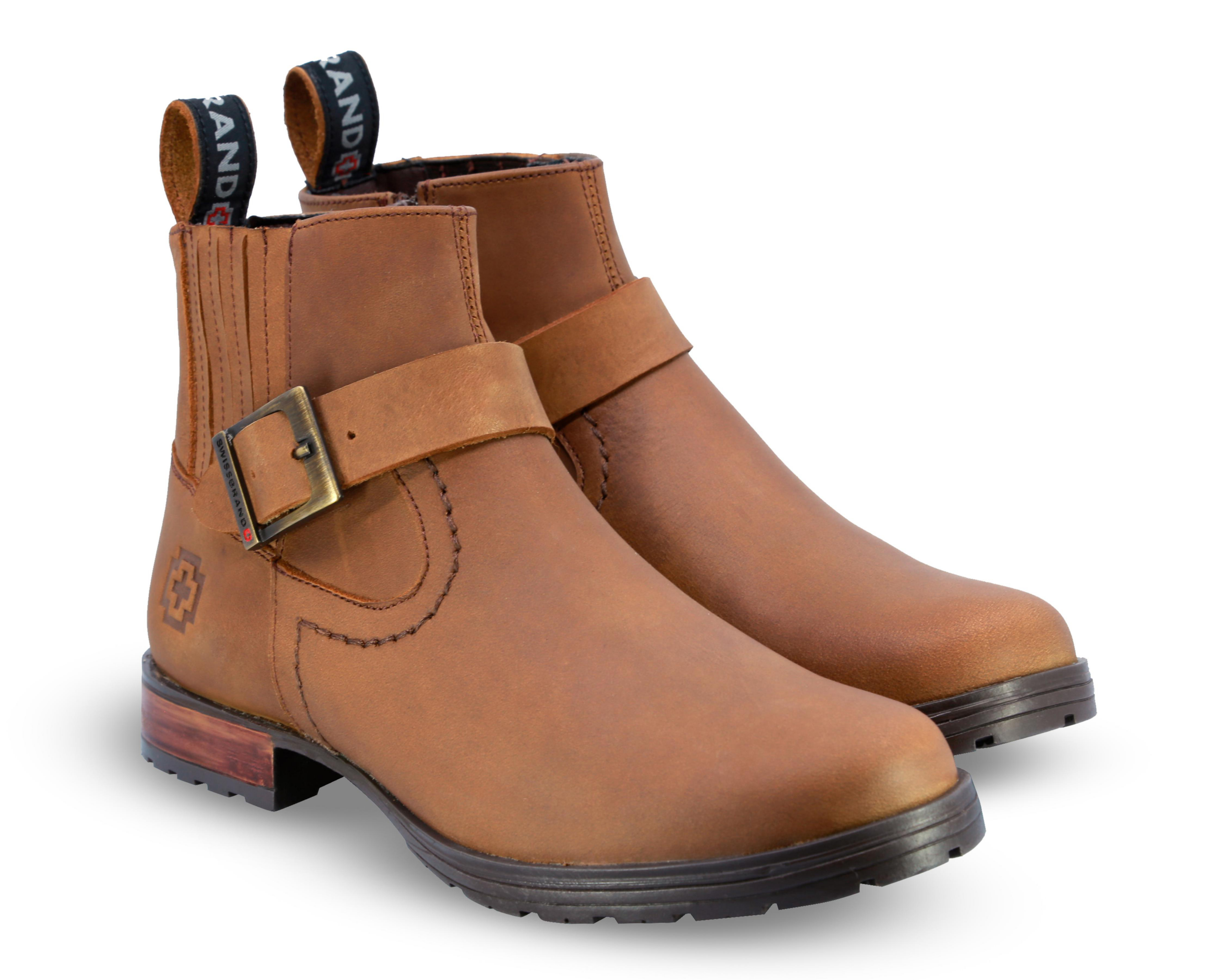 Botas Urbanas Swissbrand Ginebra 201 de Piel para Mujer