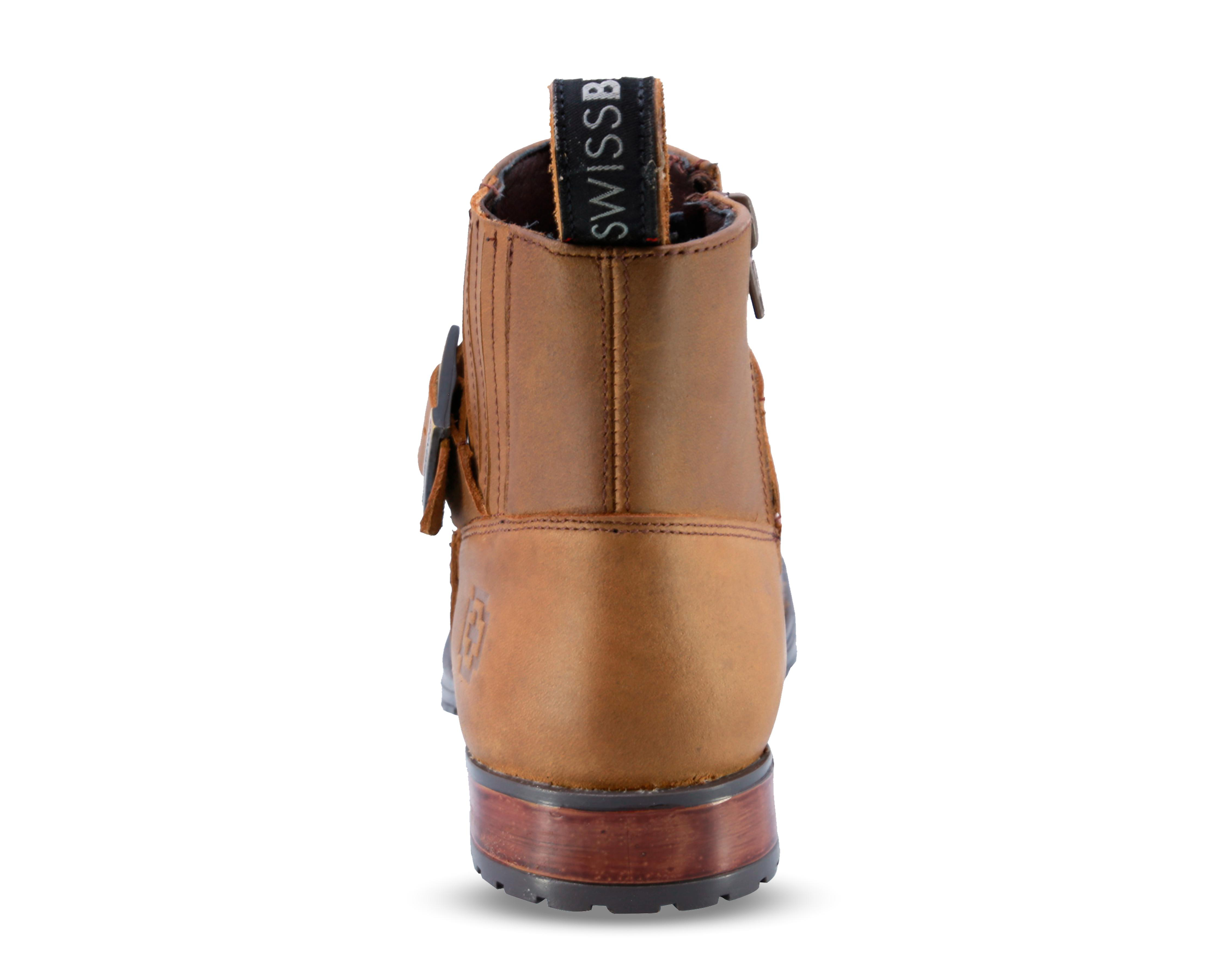 Foto 6 | Botas Urbanas Swissbrand Ginebra 201 de Piel para Mujer