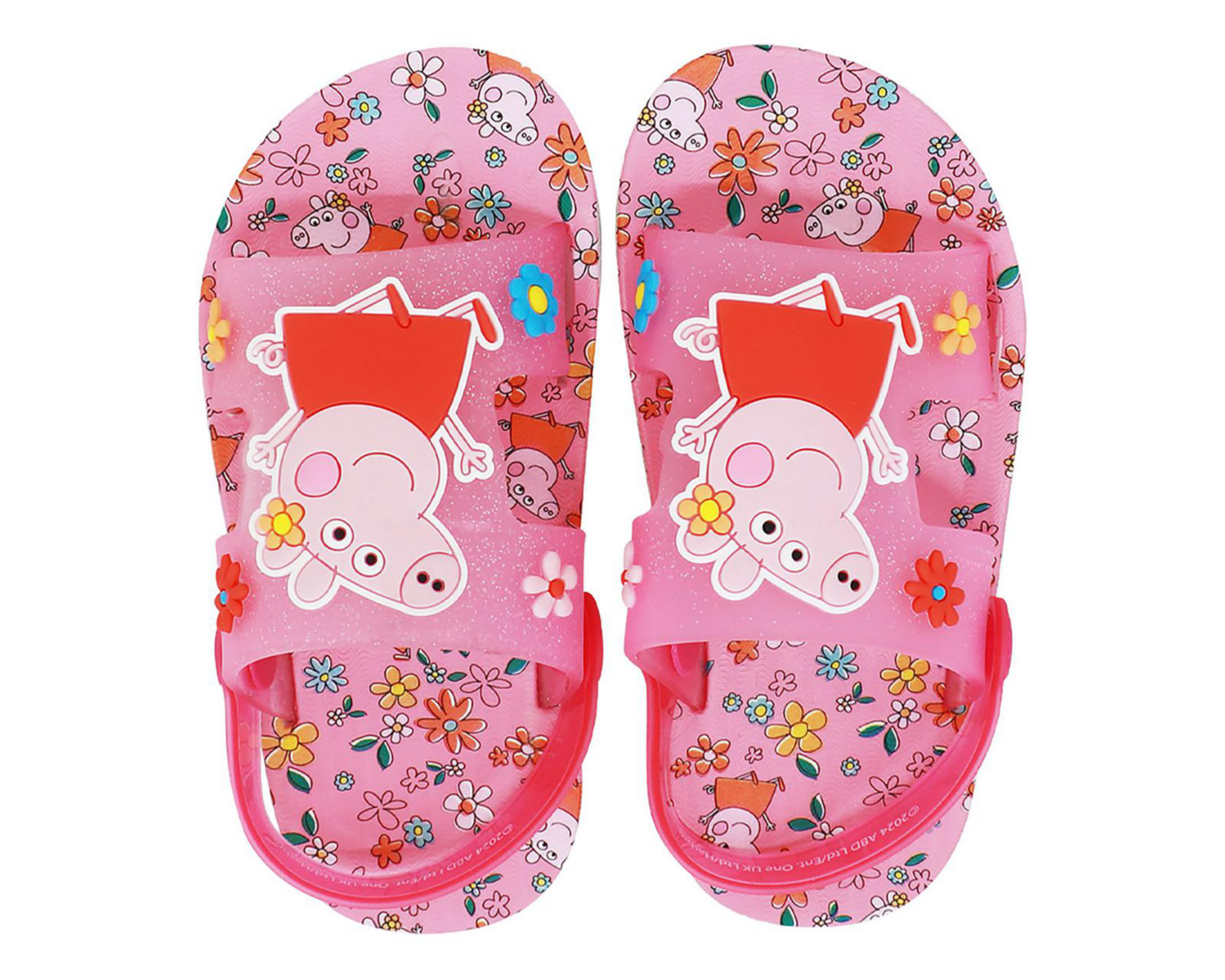 Foto 4 pulgar | Sandalias de Playa Peppa Pig para Niña
