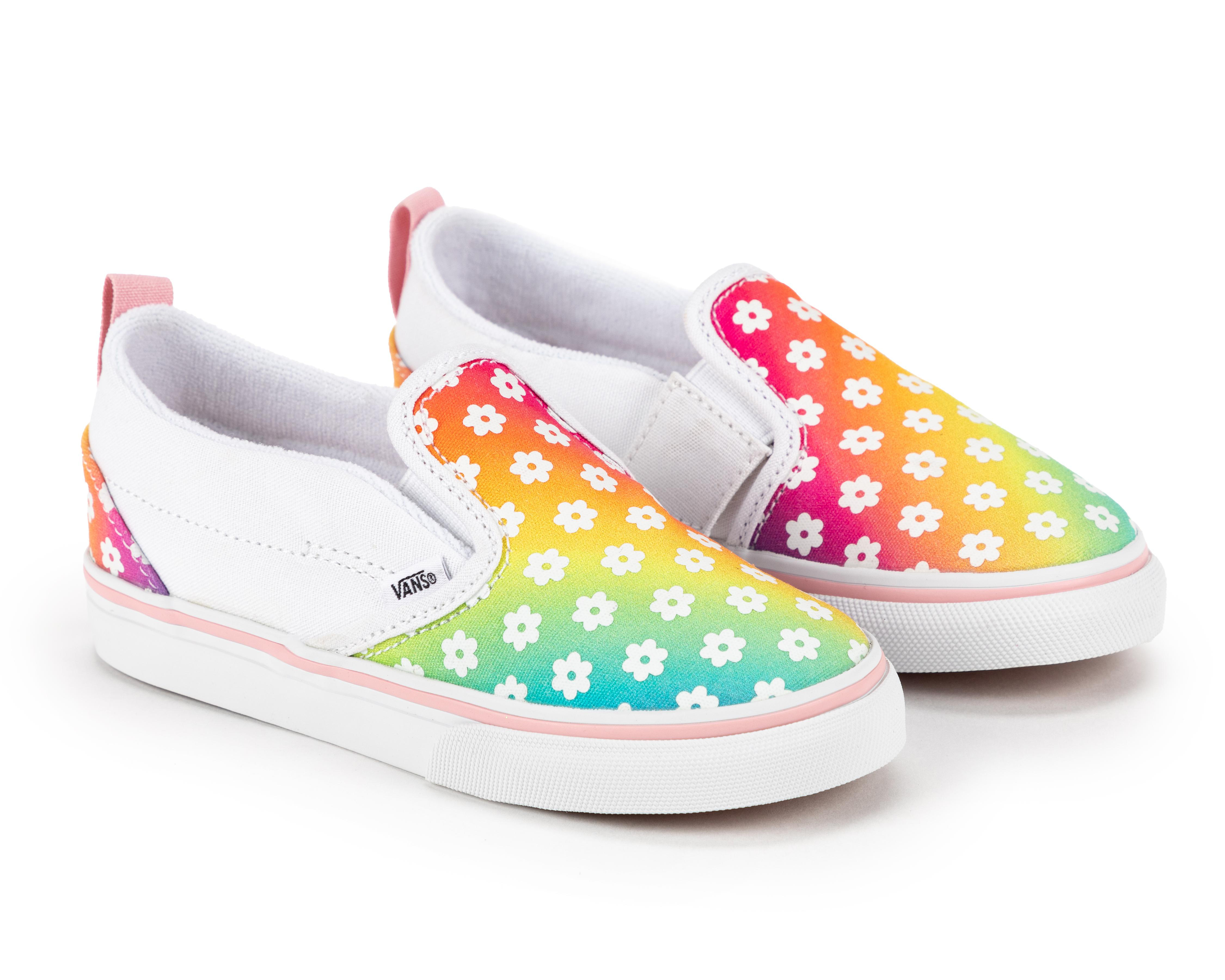 Tenis Vans Classic Slip On para Bebé Niña