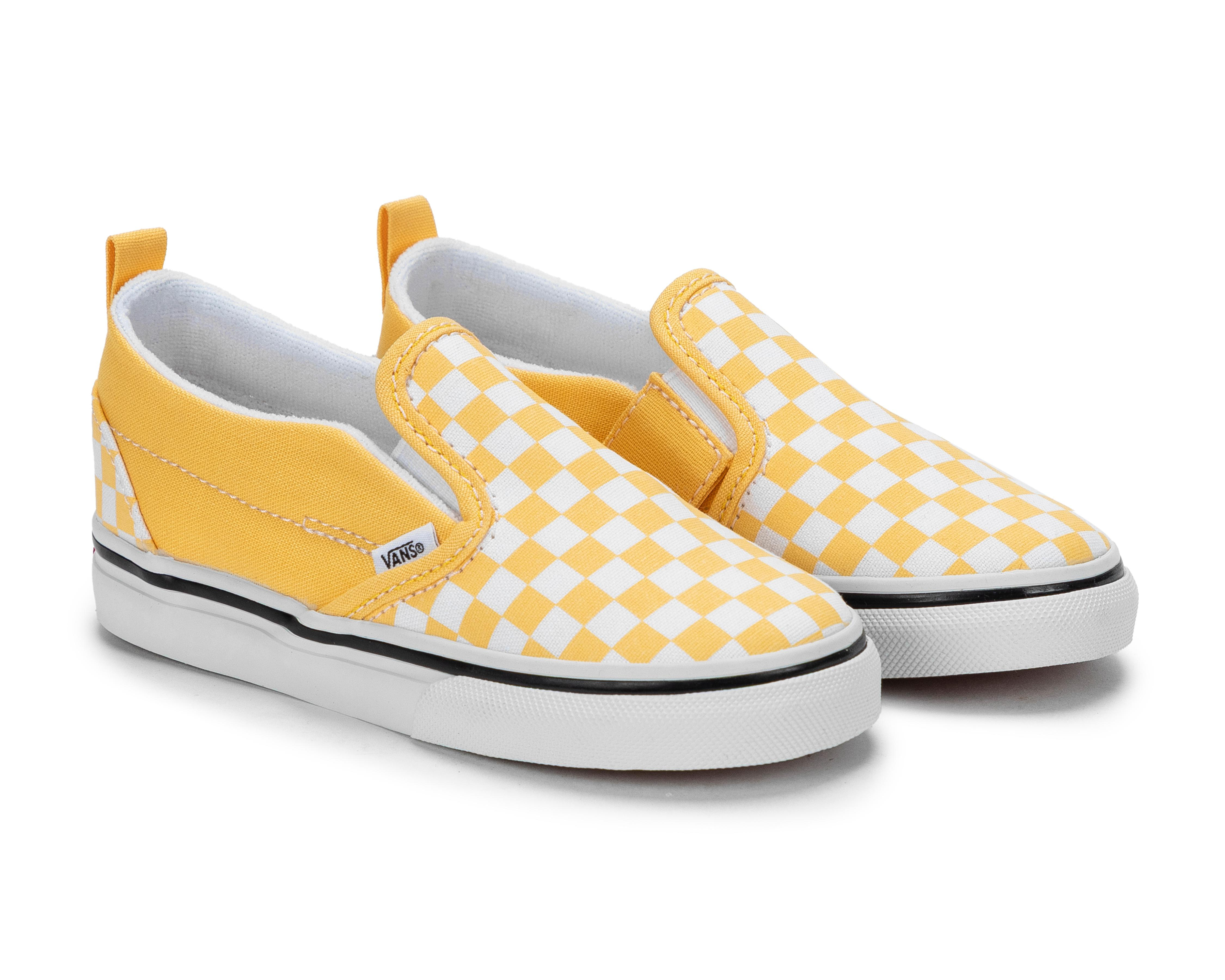 Foto 2 pulgar | Tenis Vans Slip-On V Checkerboard para Bebé