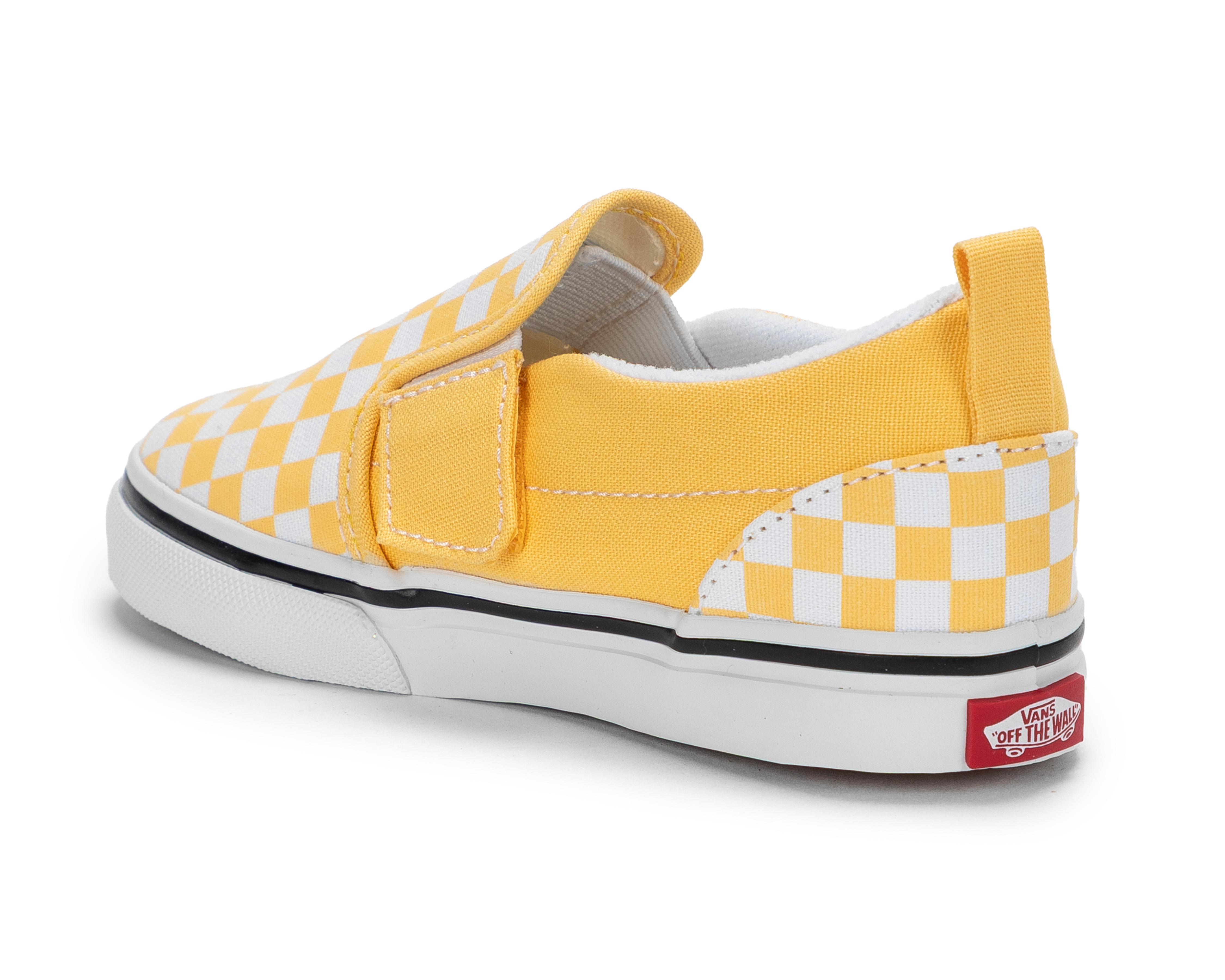 Foto 4 pulgar | Tenis Vans Slip-On V Checkerboard para Bebé