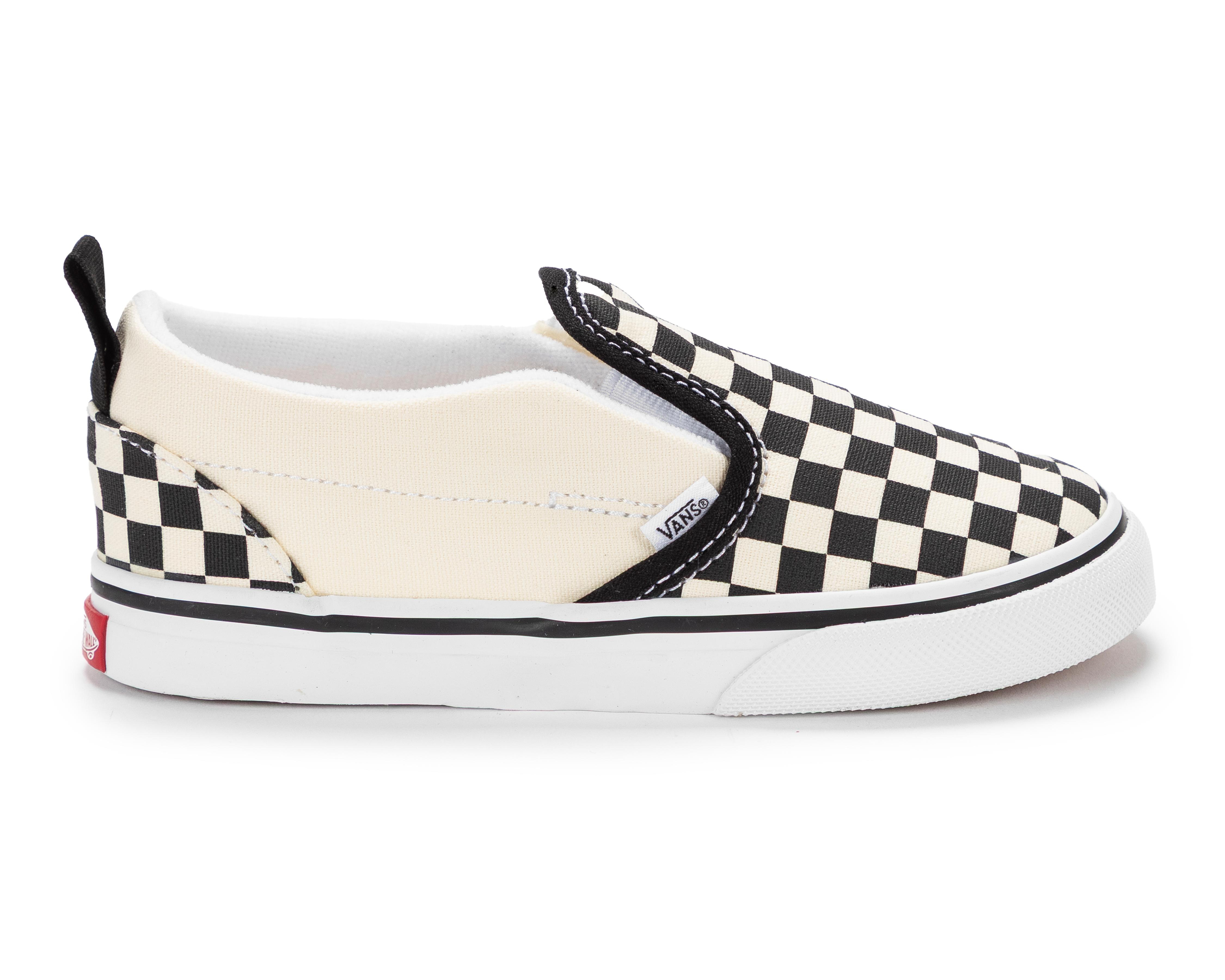 Foto 3 pulgar | Tenis Vans Slip-On V Checkerboard para Bebé Niño