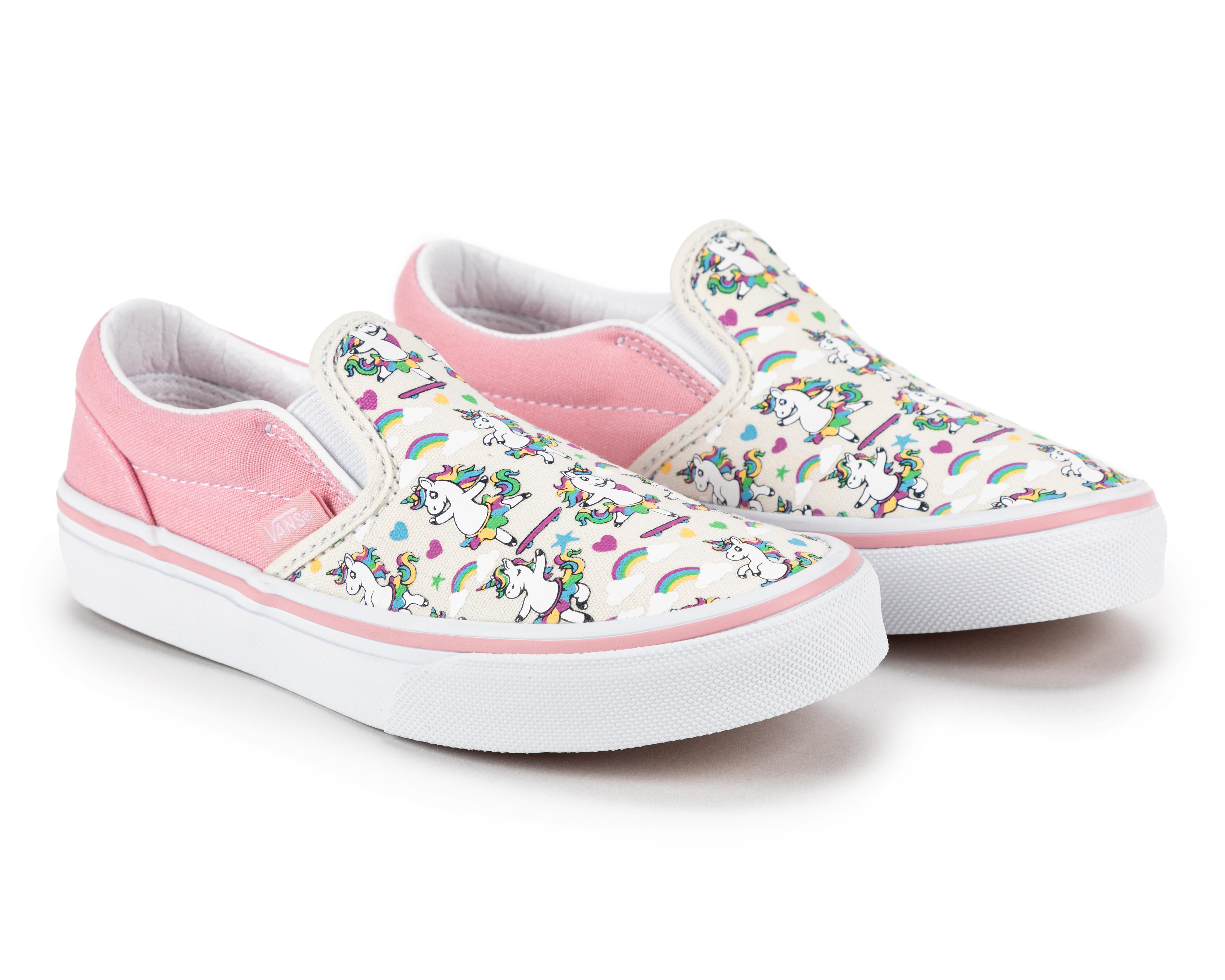 Tenis Vans Classic Slip On para Niña