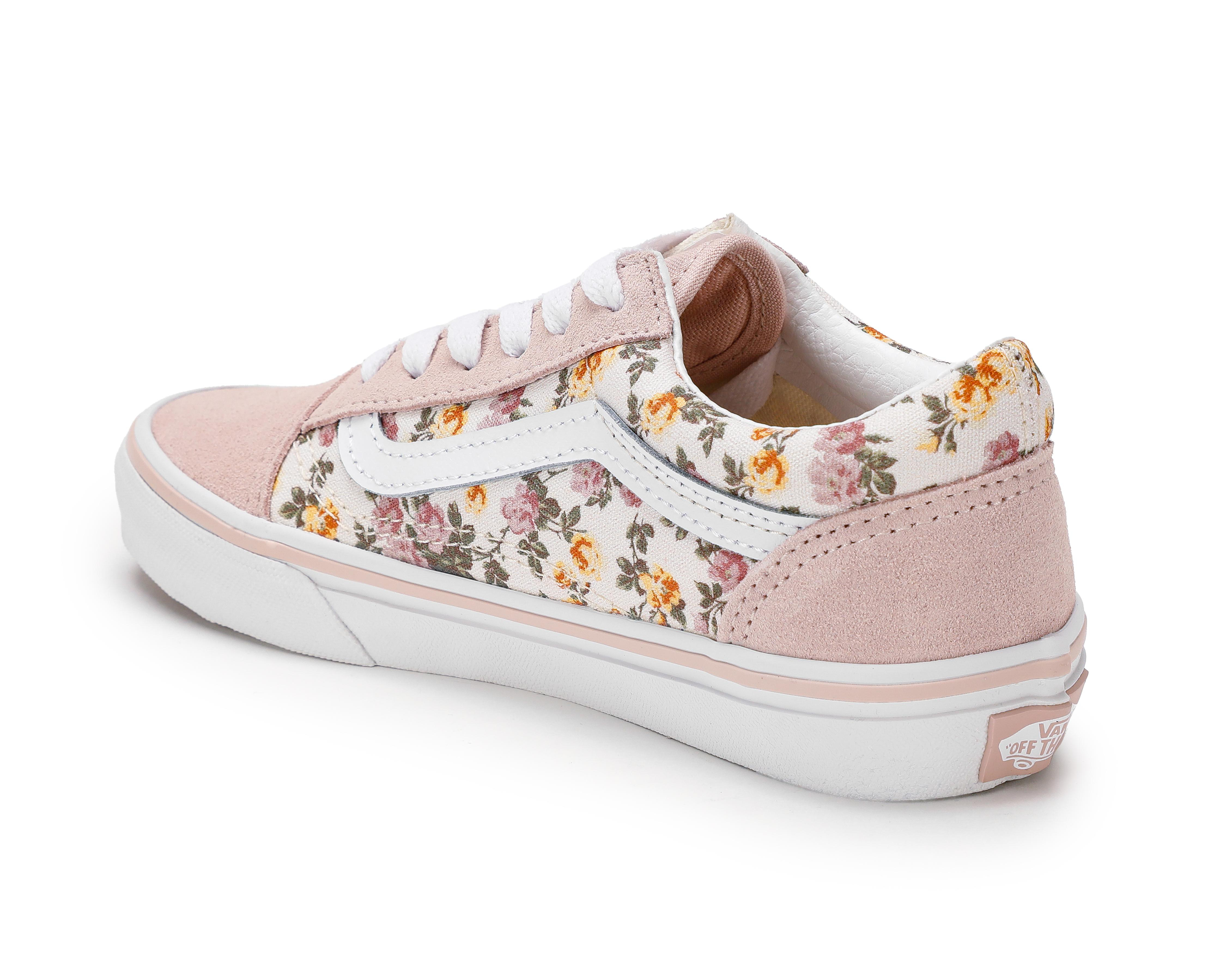 Foto 4 pulgar | Tenis Vans Old Skool para Bebé Niña