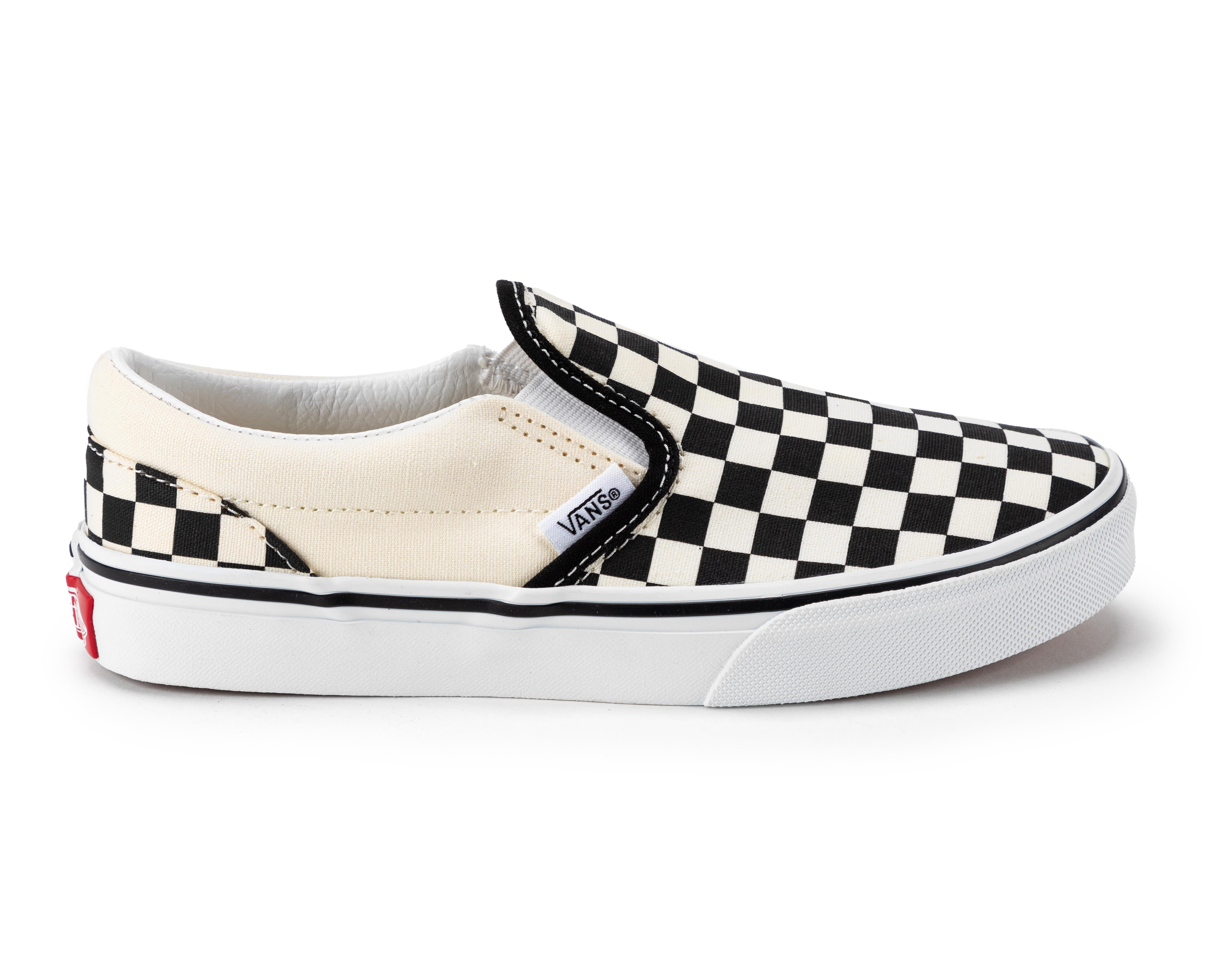 Foto 3 pulgar | Tenis Vans Checkerboard Classic Slip-On para Niño