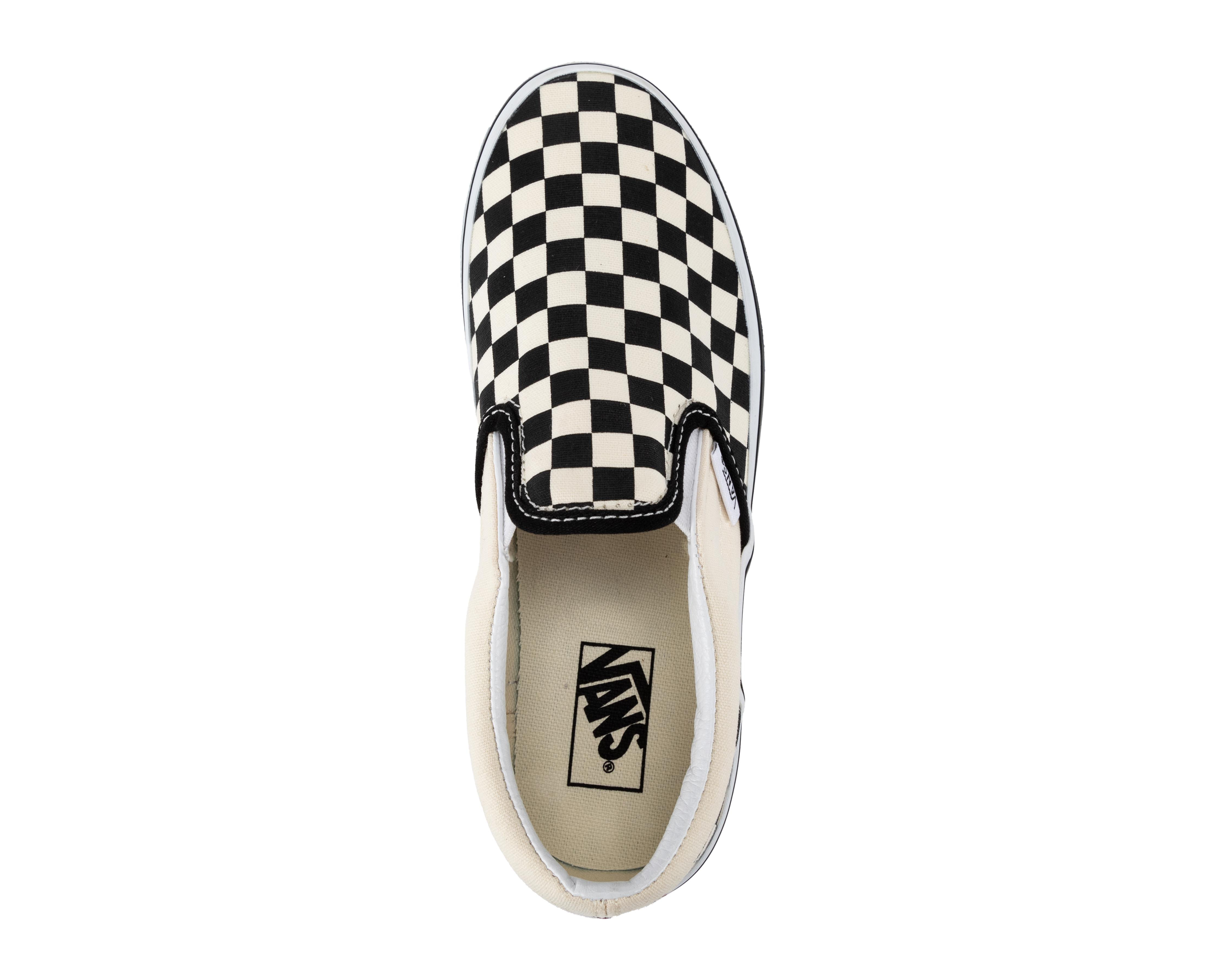 Foto 6 pulgar | Tenis Vans Checkerboard Classic Slip-On para Niño