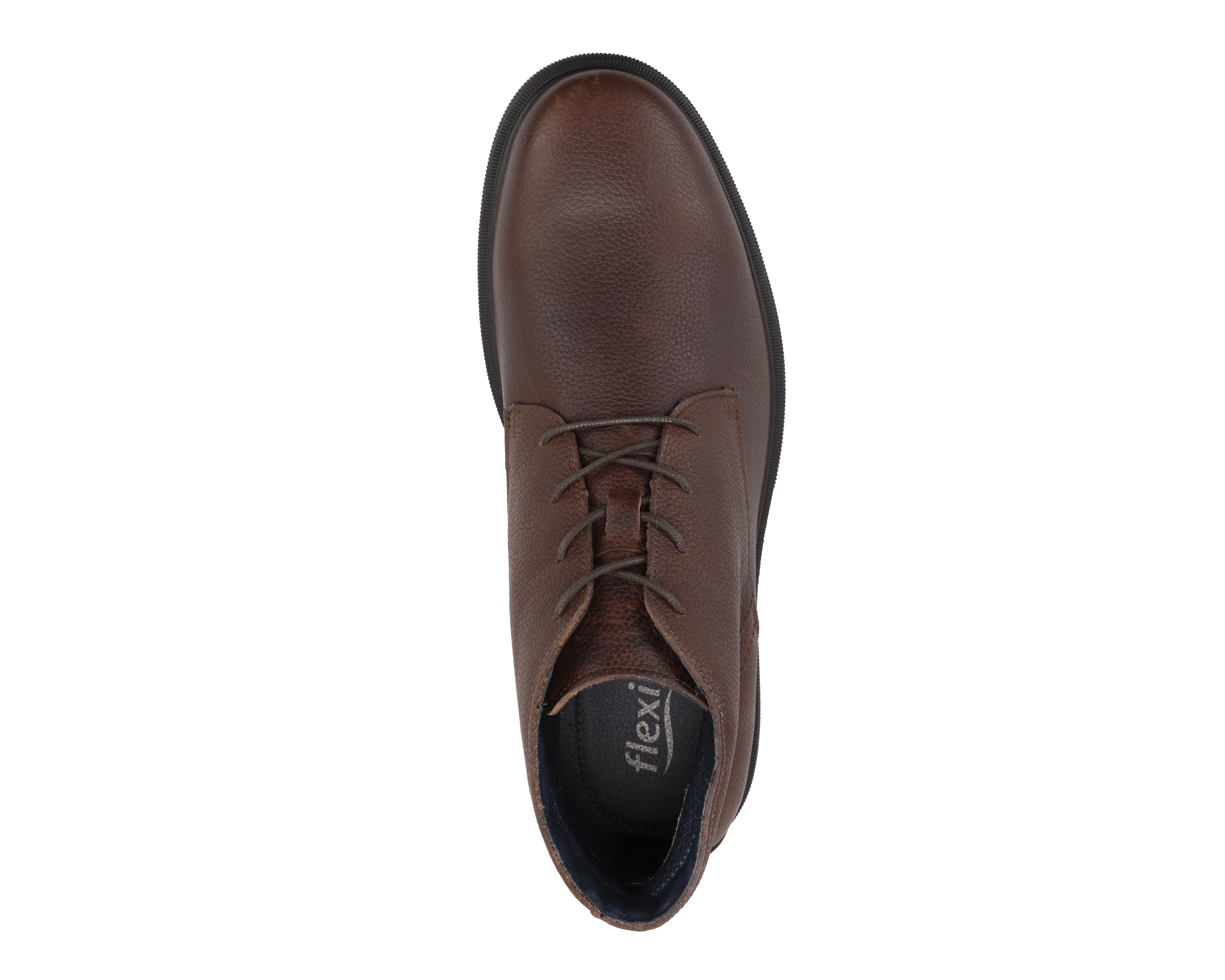 Foto 5 | Botas Casuales Flexi de Piel para Hombre