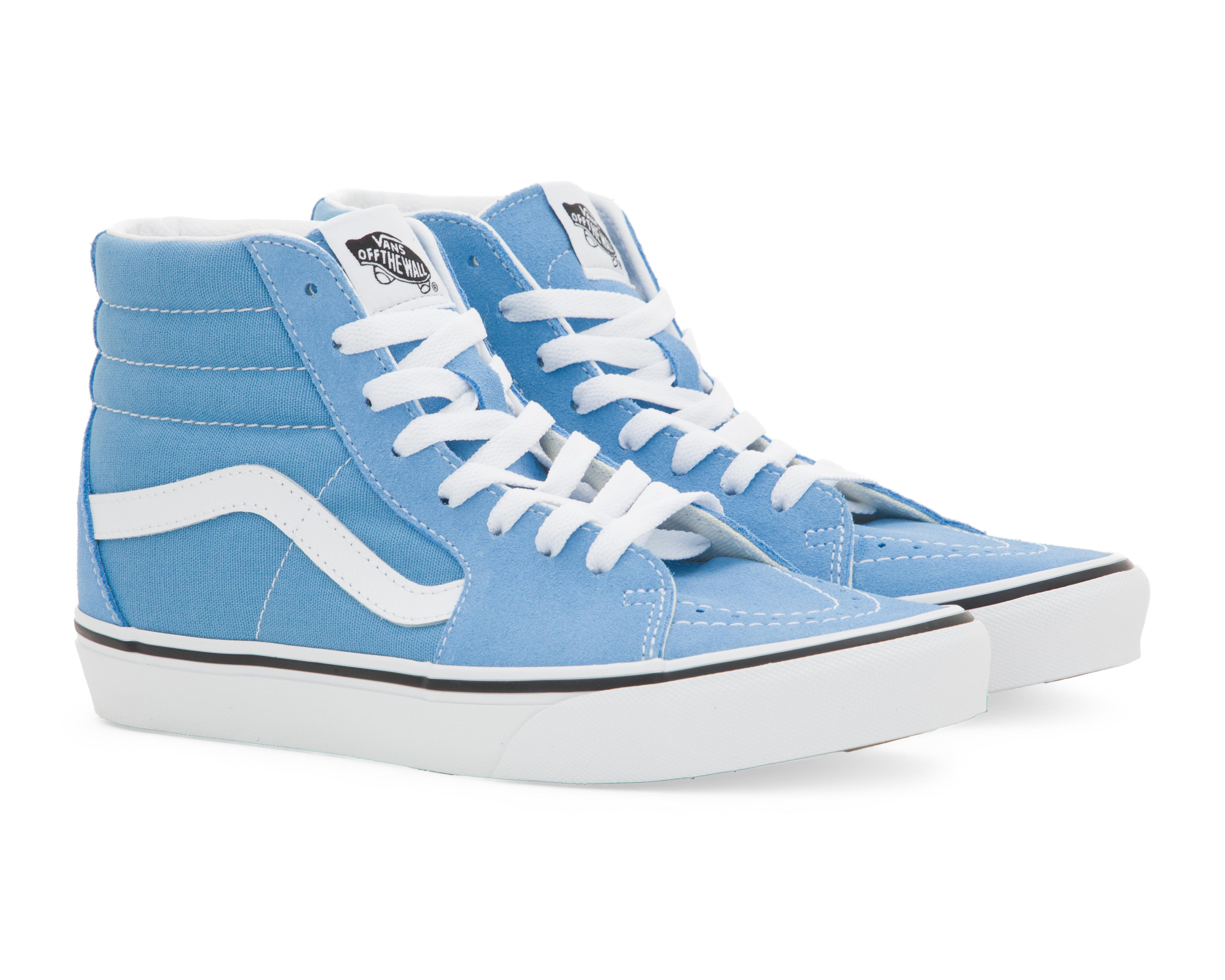 Foto 1 | Tenis para Skate Vans SK8-HI de Piel Juveniles