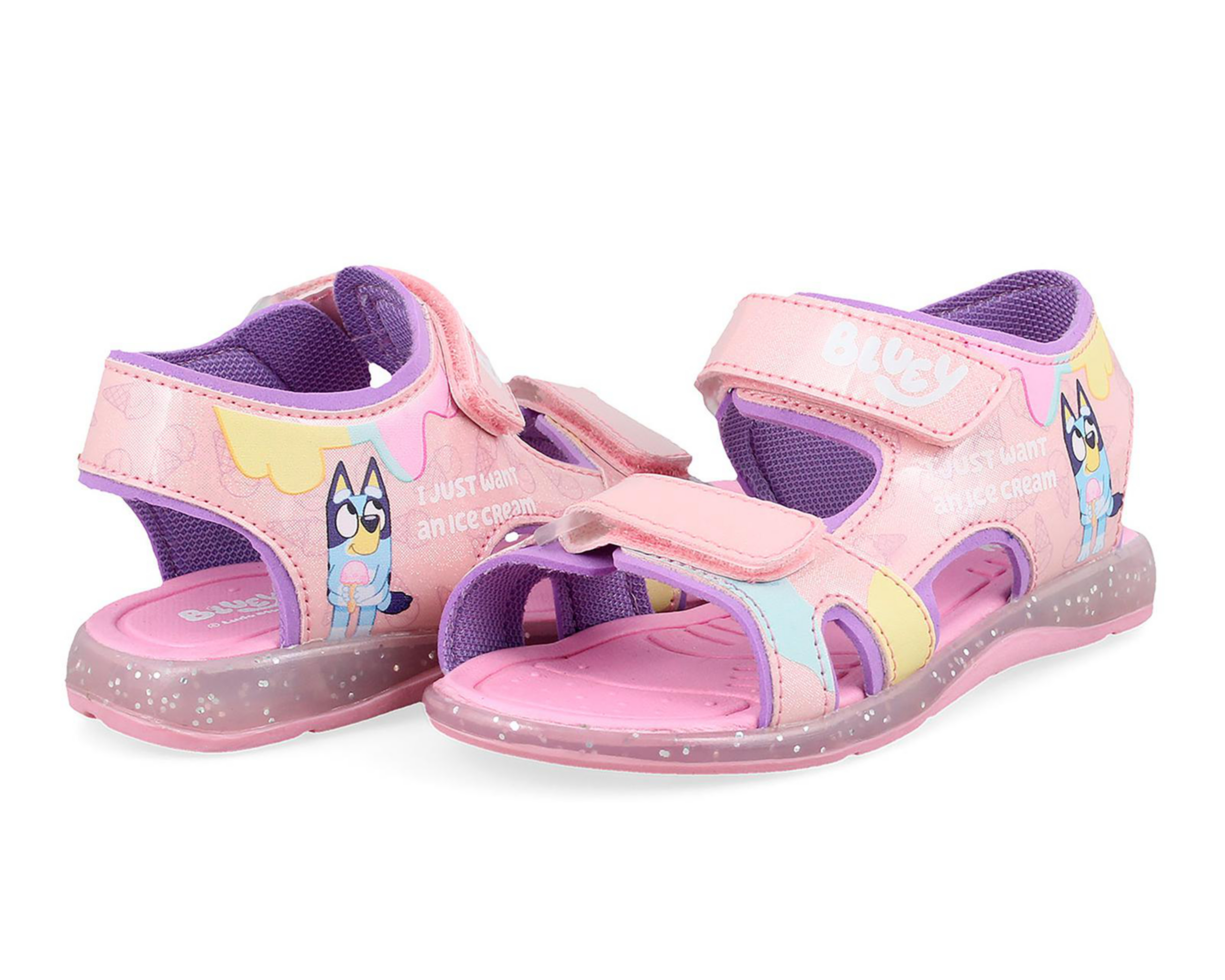 Foto 1 | Sandalias de Moda Bluey para Niña