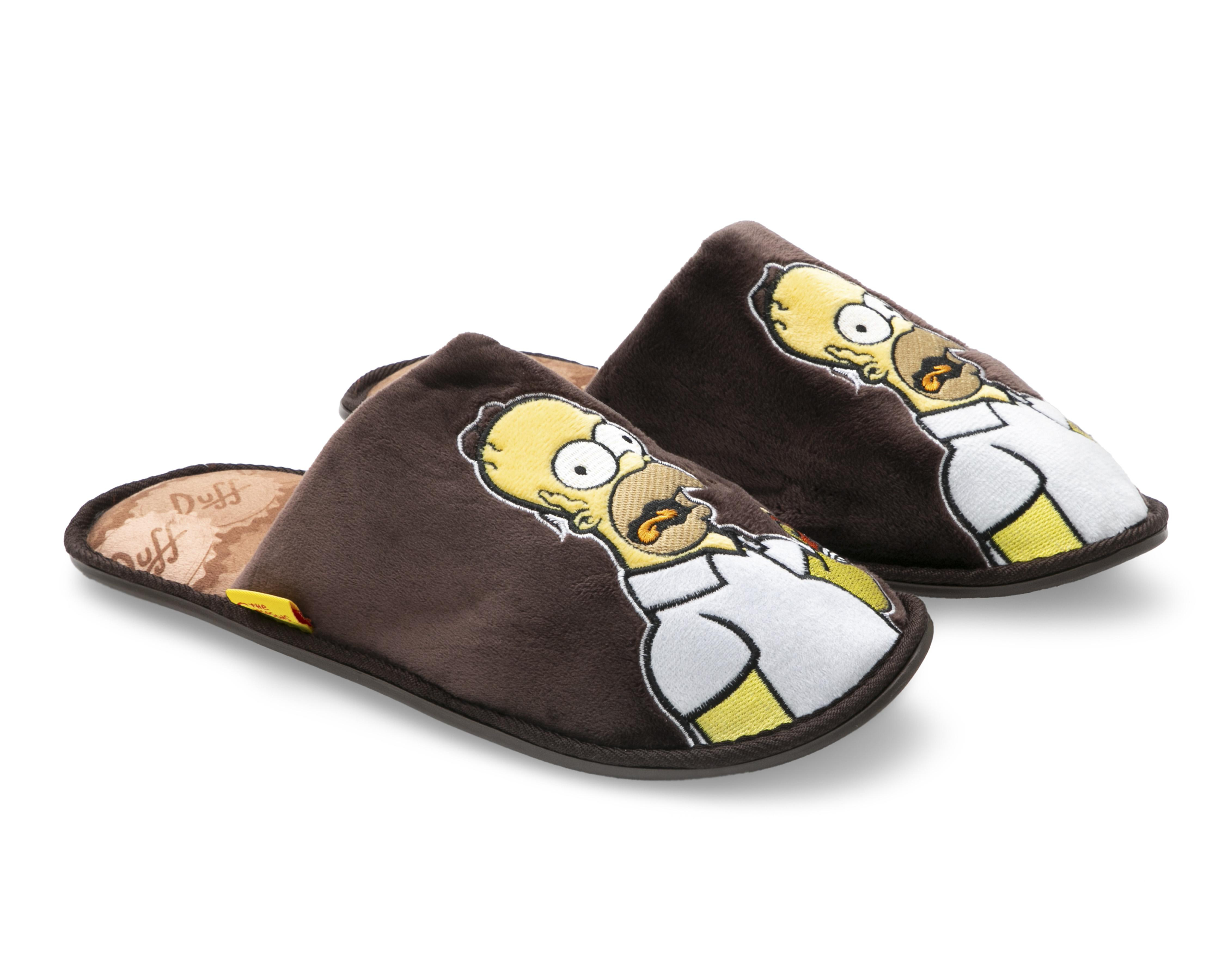 Foto 2 pulgar | Pantuflas The Simpsons para Hombre Disney