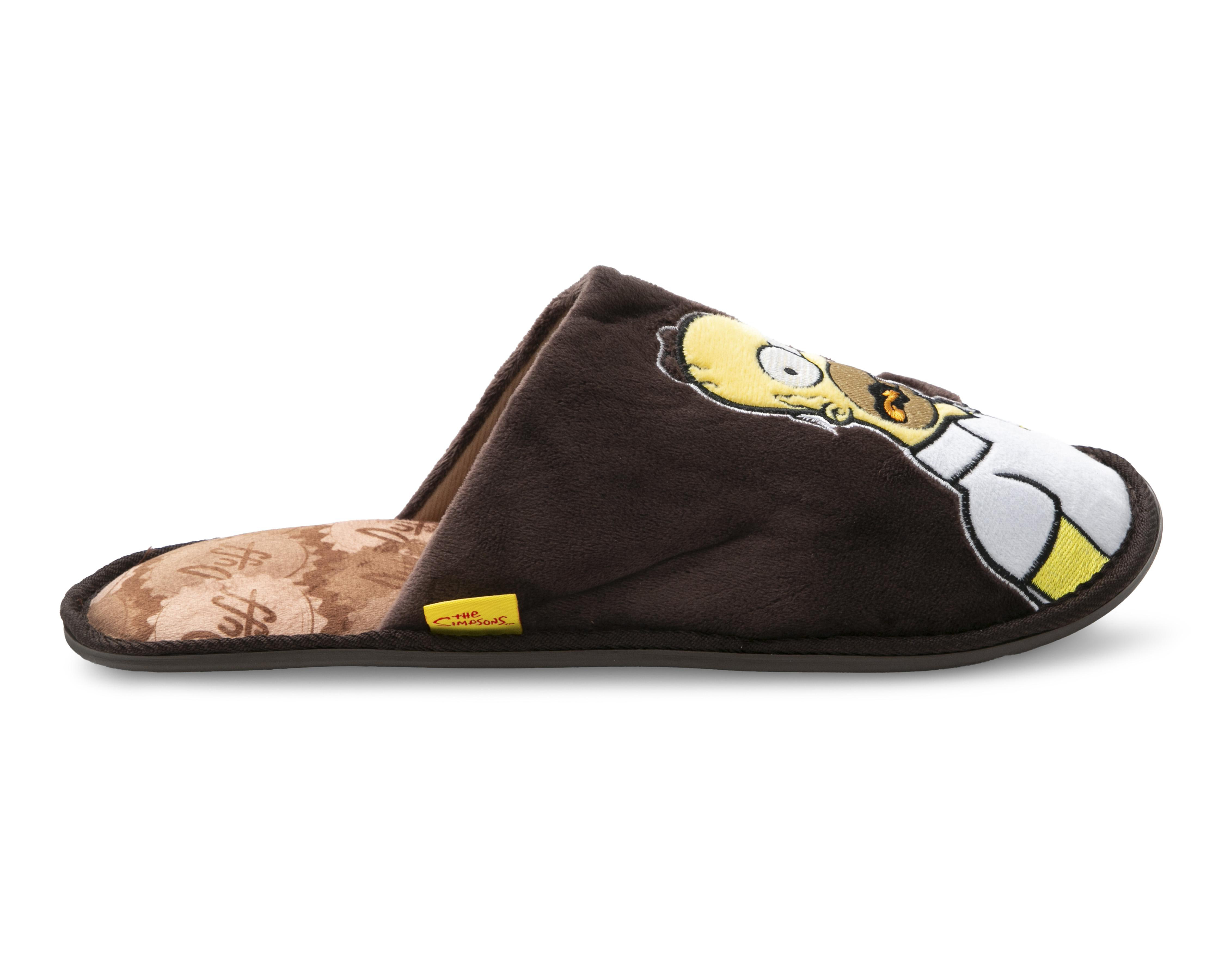 Foto 3 pulgar | Pantuflas The Simpsons para Hombre Disney