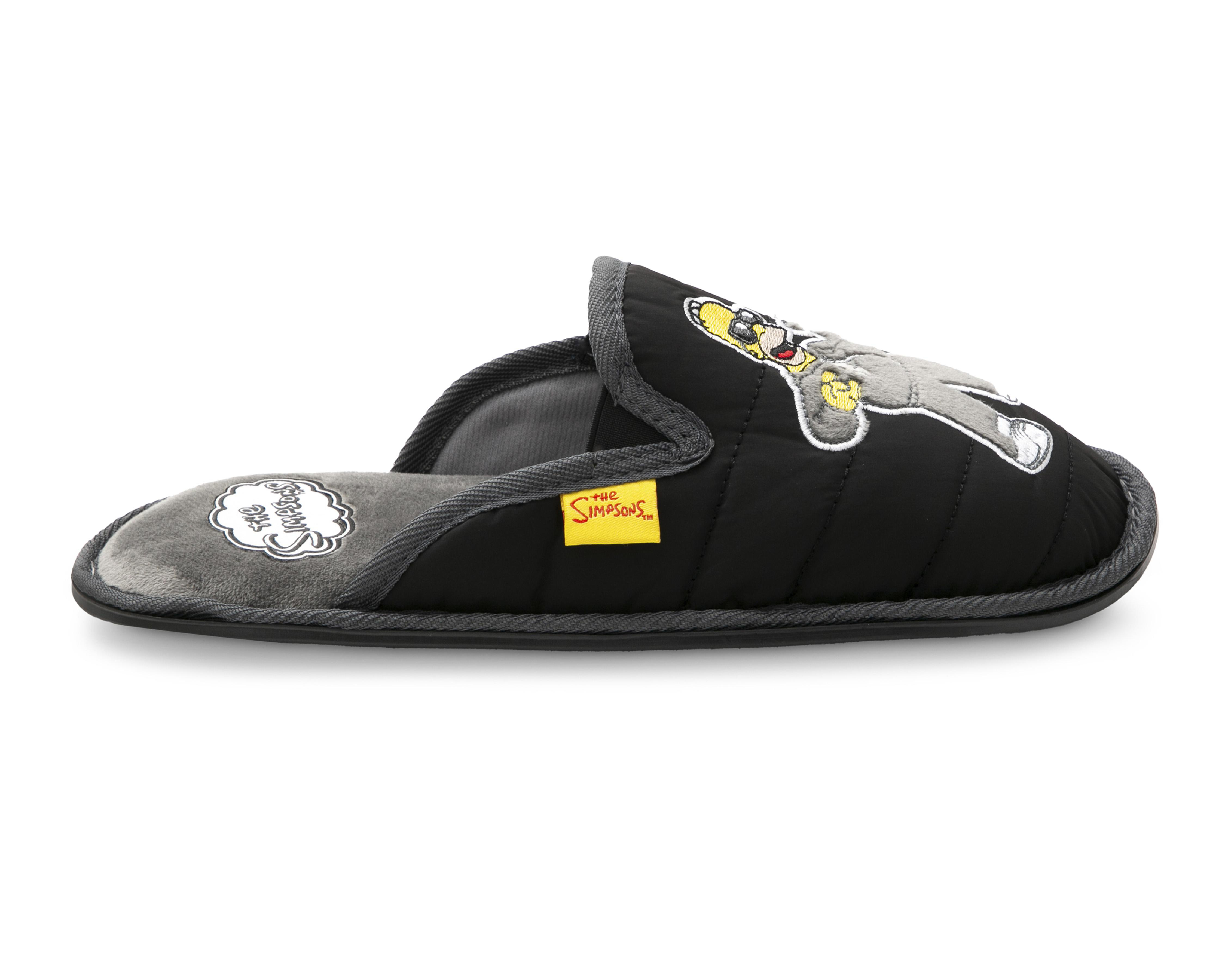 Foto 3 pulgar | Pantuflas The Simpsons para Hombre Disney