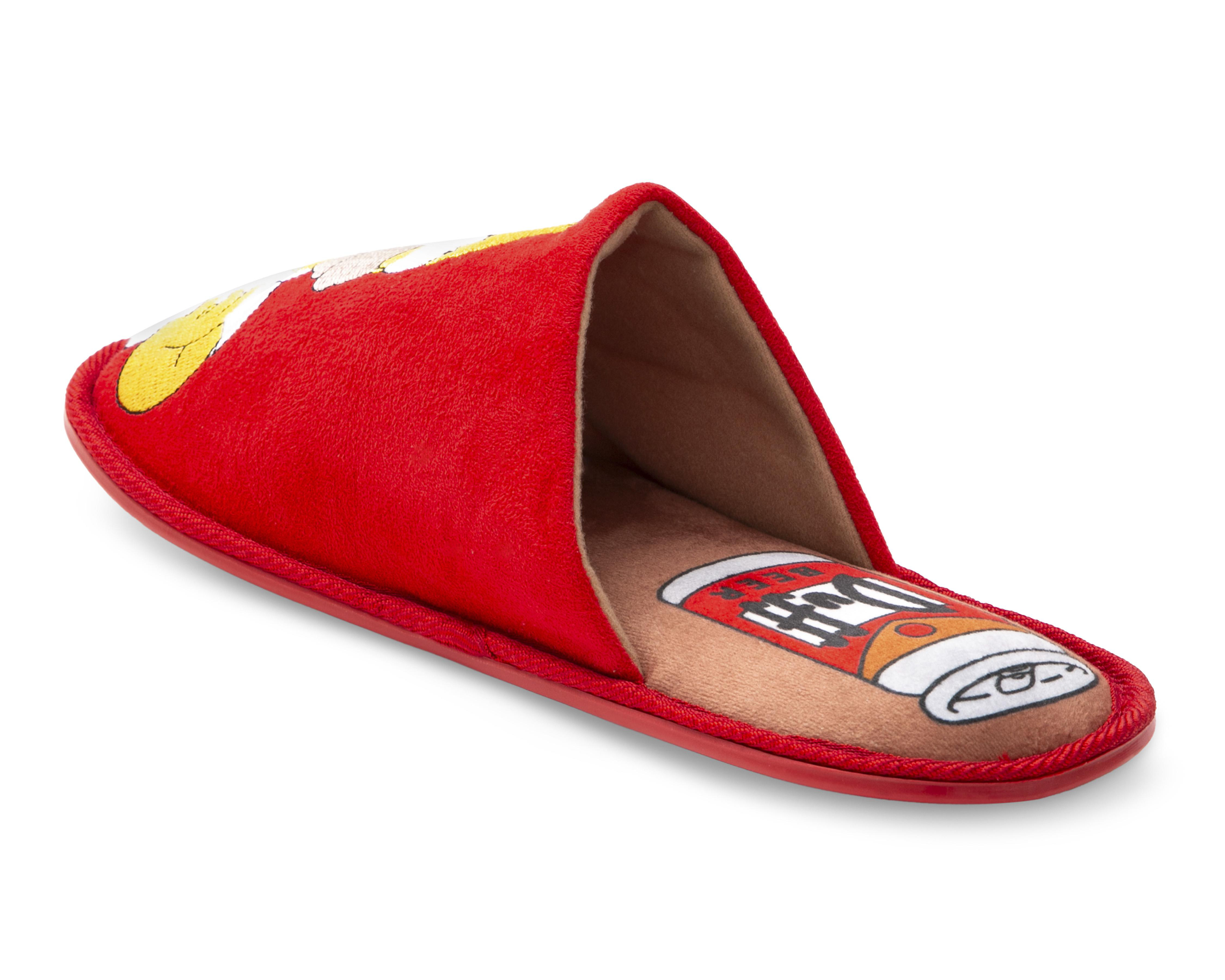 Foto 4 pulgar | Pantuflas The Simpsons para Hombre Disney