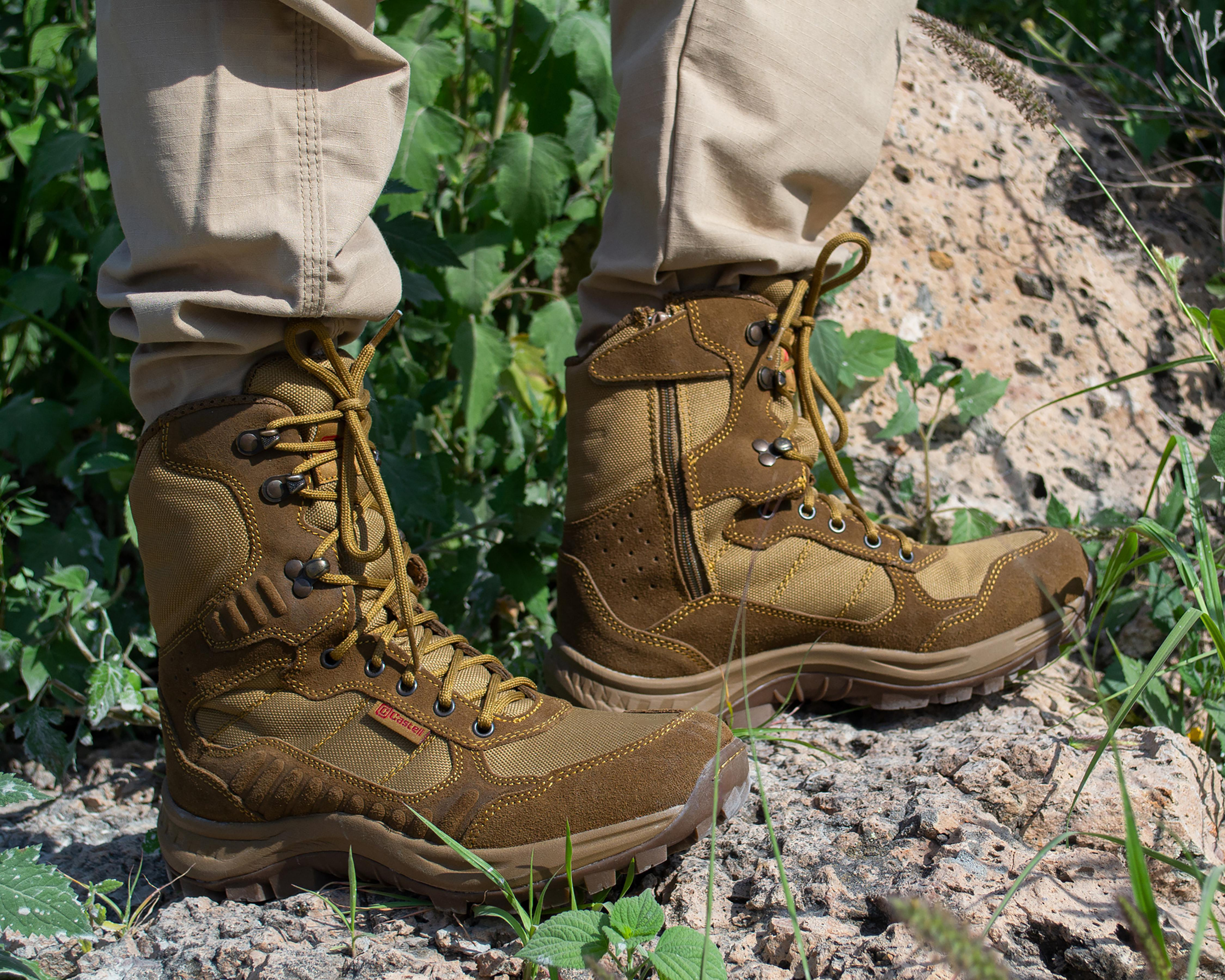 Foto 8 pulgar | Botas de Trabajo Omar Castell de Piel para Hombre