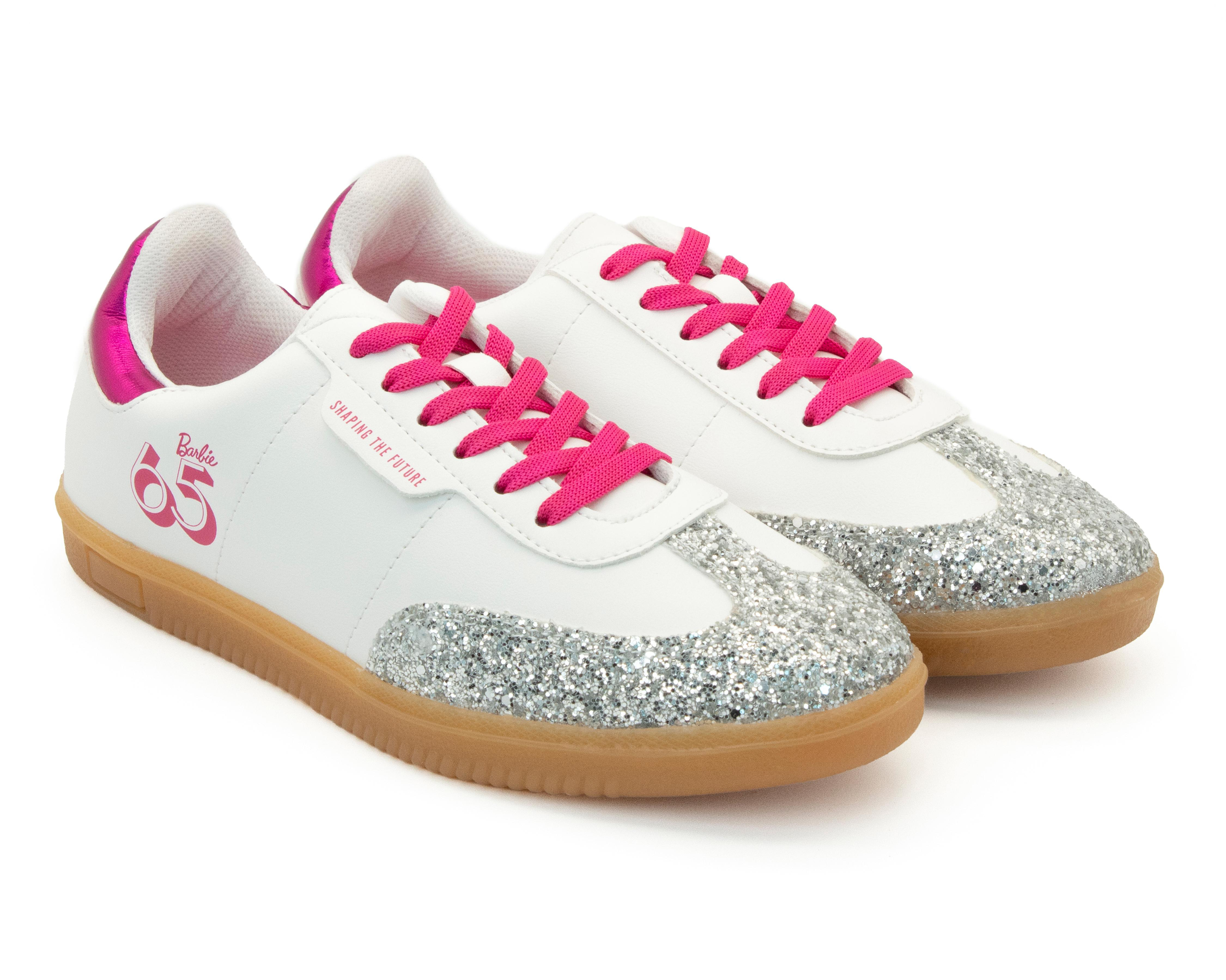 Foto 2 pulgar | Tenis Casuales Barbie para Mujer