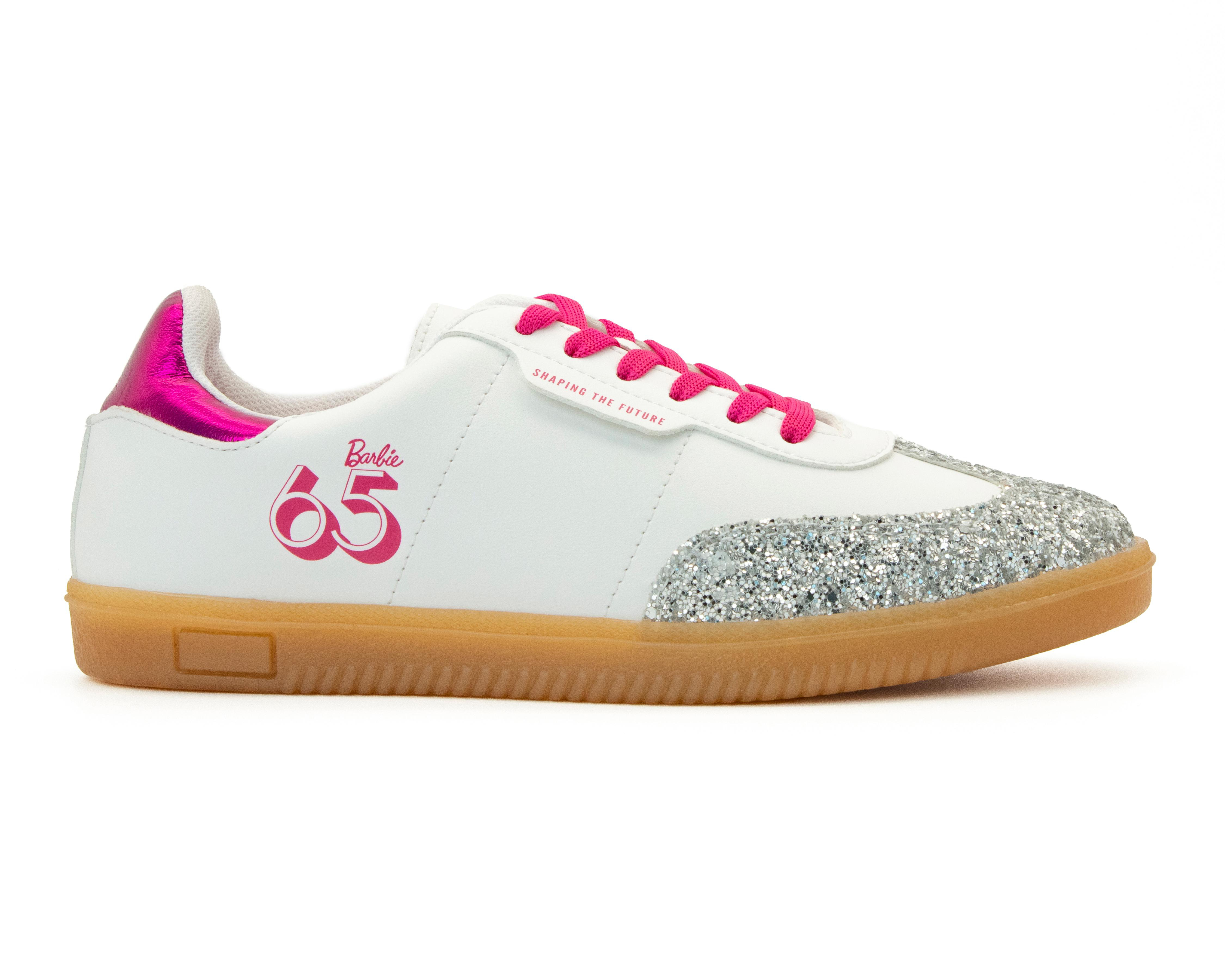 Foto 5 pulgar | Tenis Casuales Barbie para Mujer
