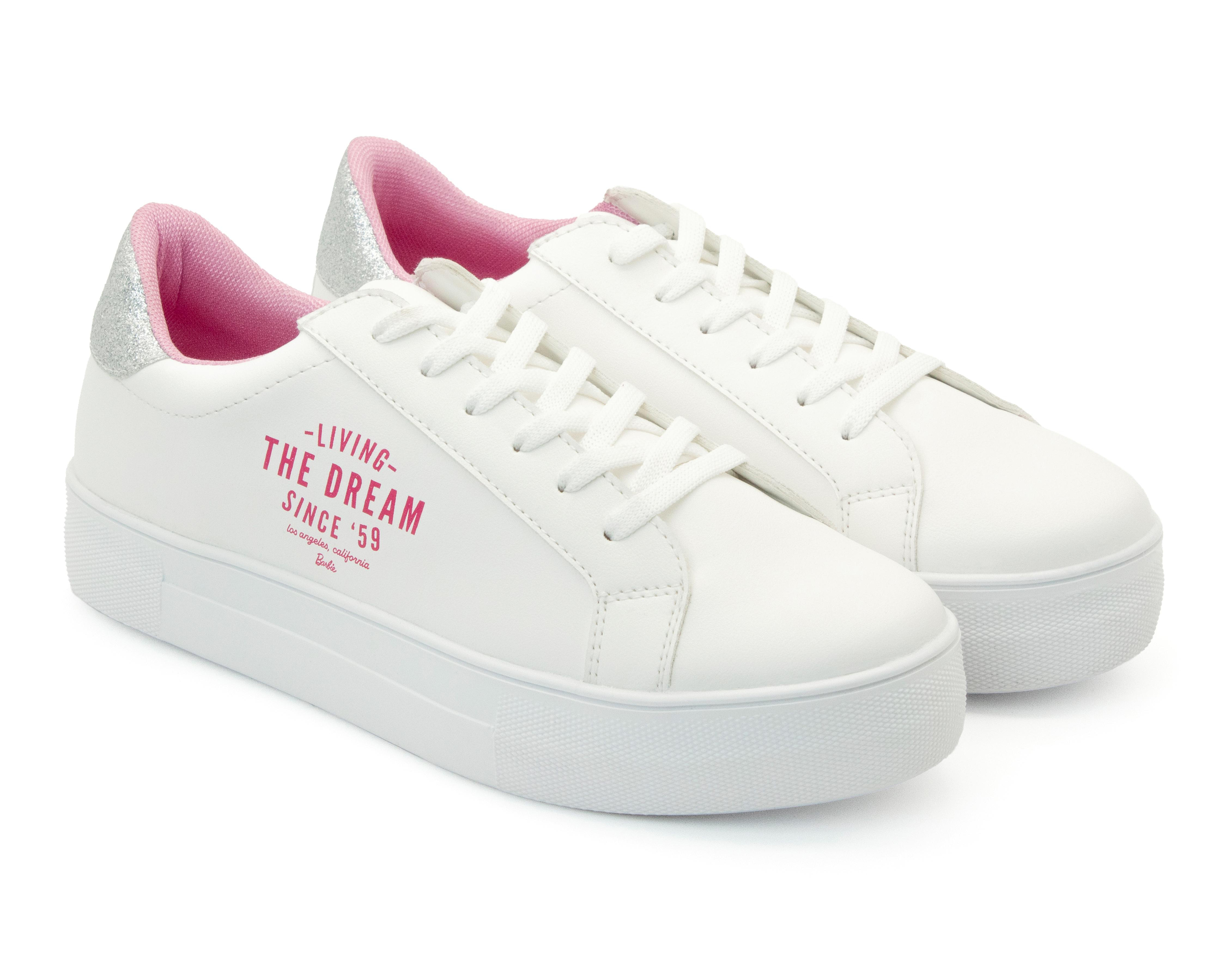 Foto 1 | Tenis Casuales Barbie para Mujer