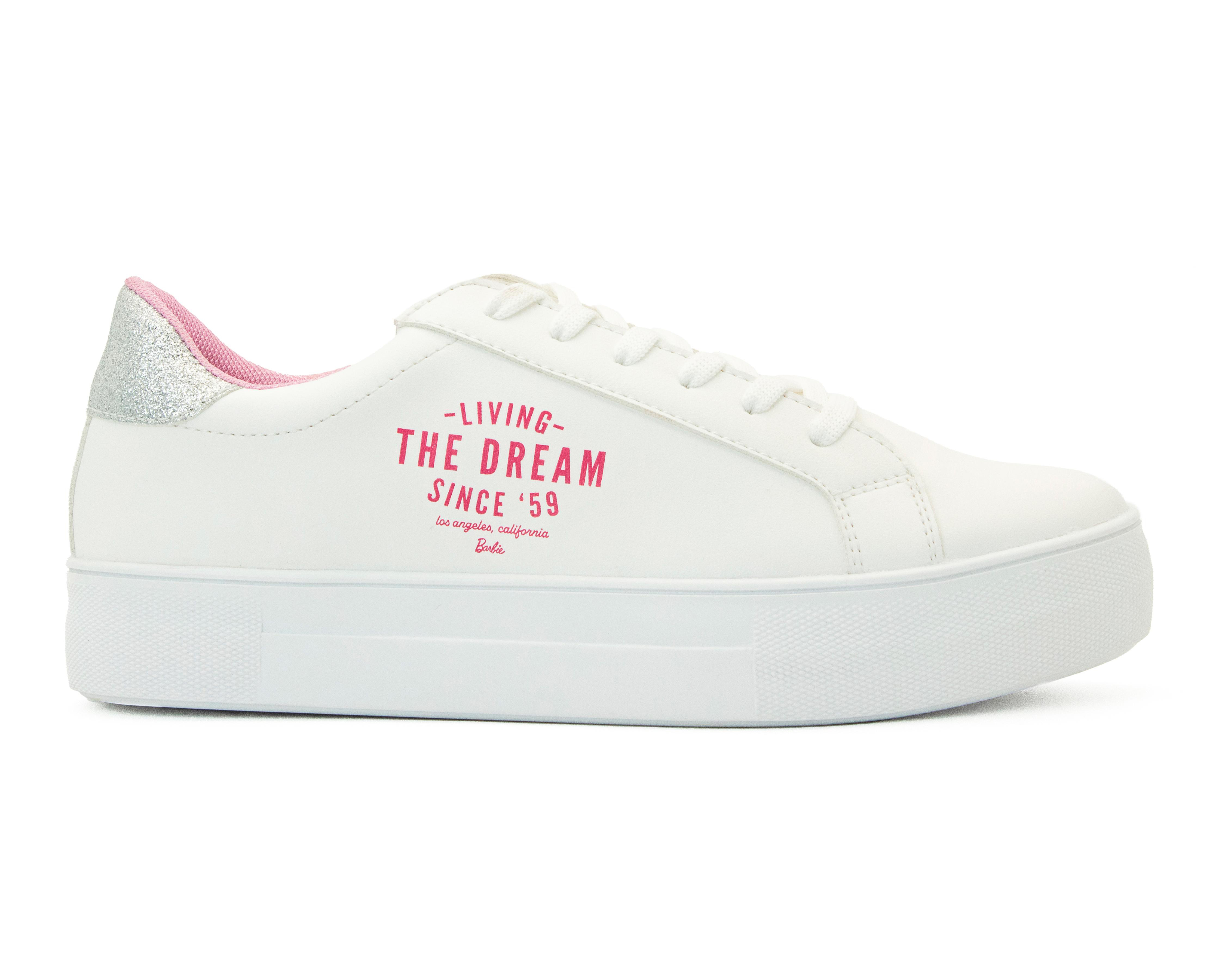 Foto 4 | Tenis Casuales Barbie para Mujer