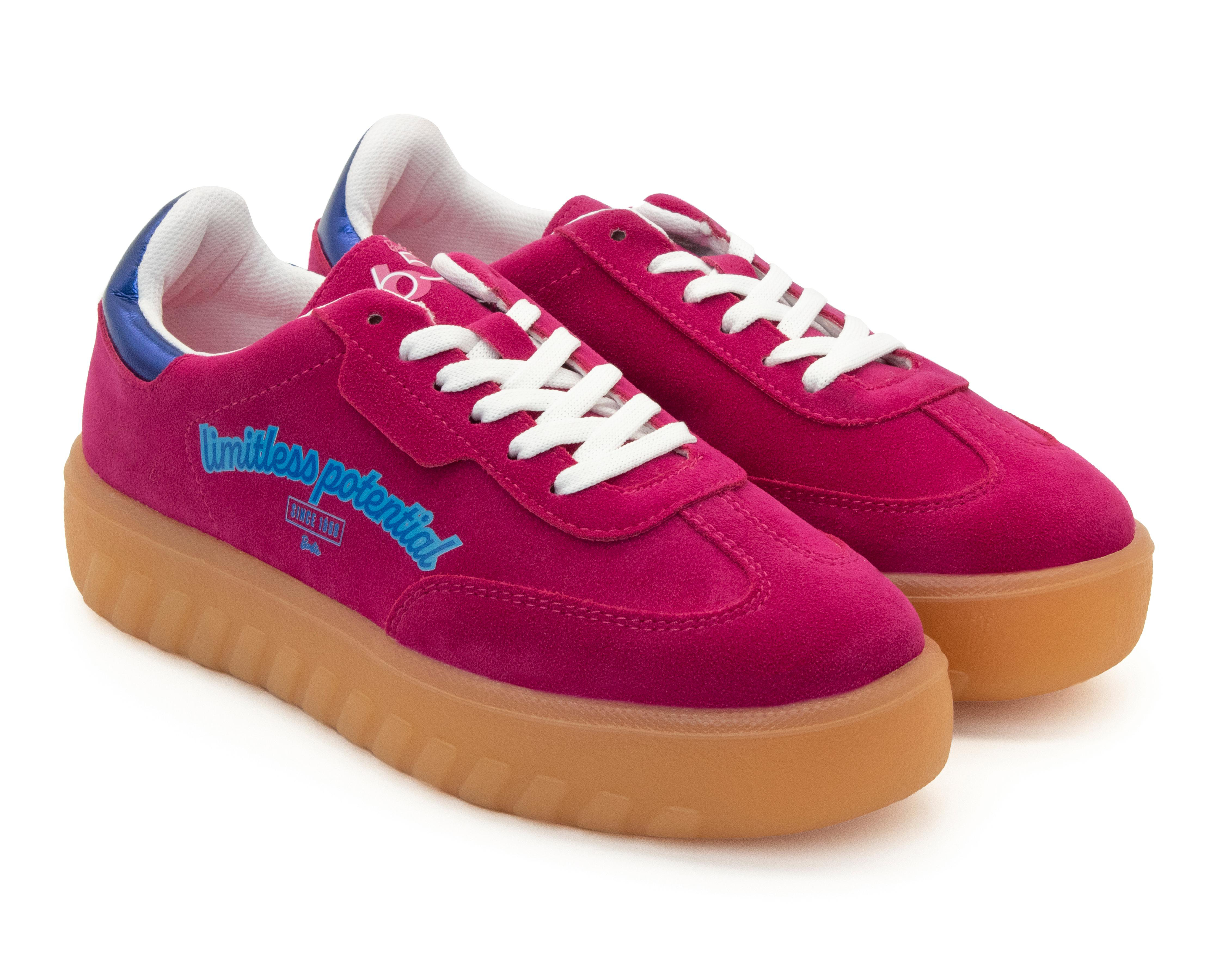 Foto 2 pulgar | Tenis Casuales Barbie para Mujer
