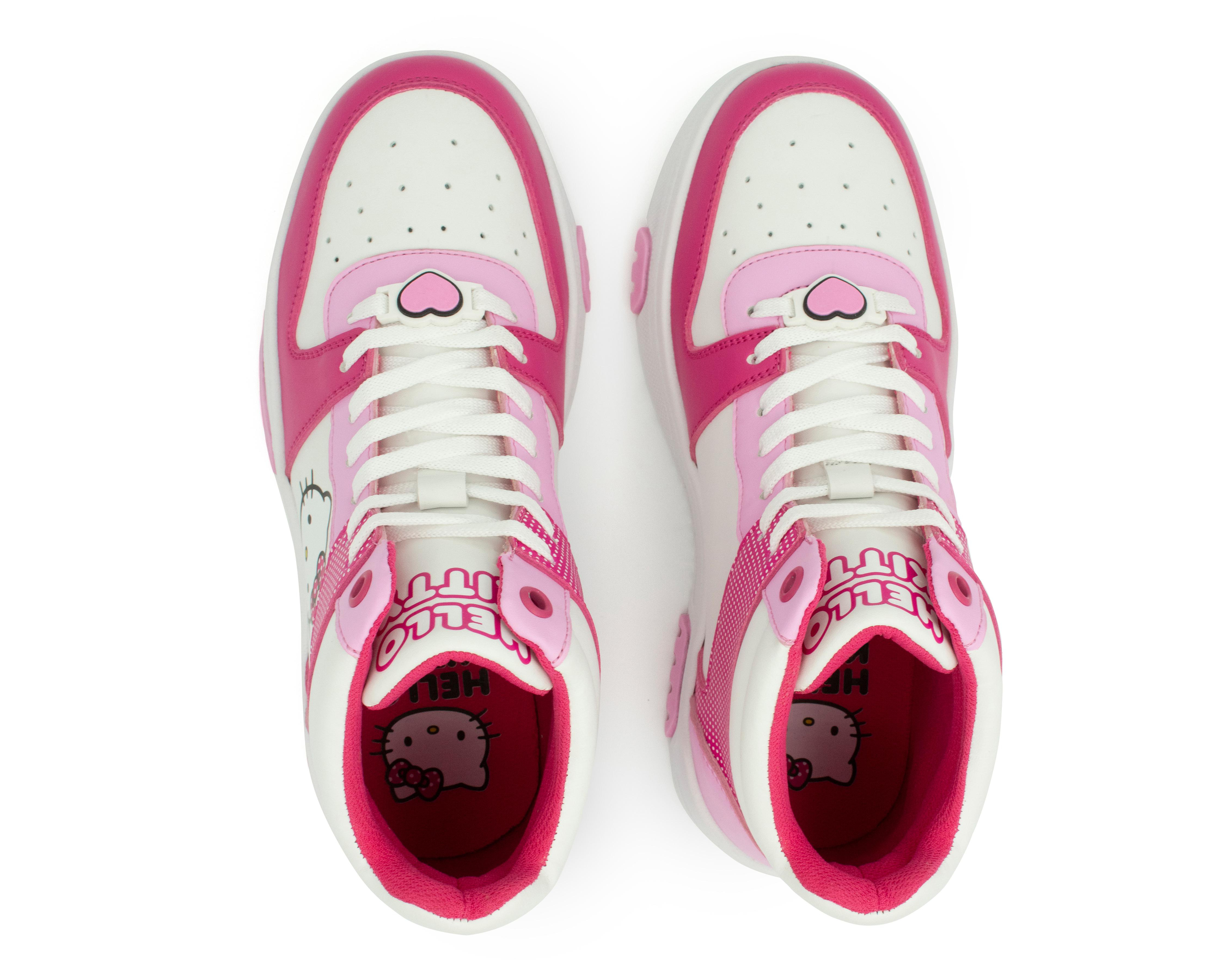 Foto 4 pulgar | Tenis Casuales Hello Kitty para Mujer