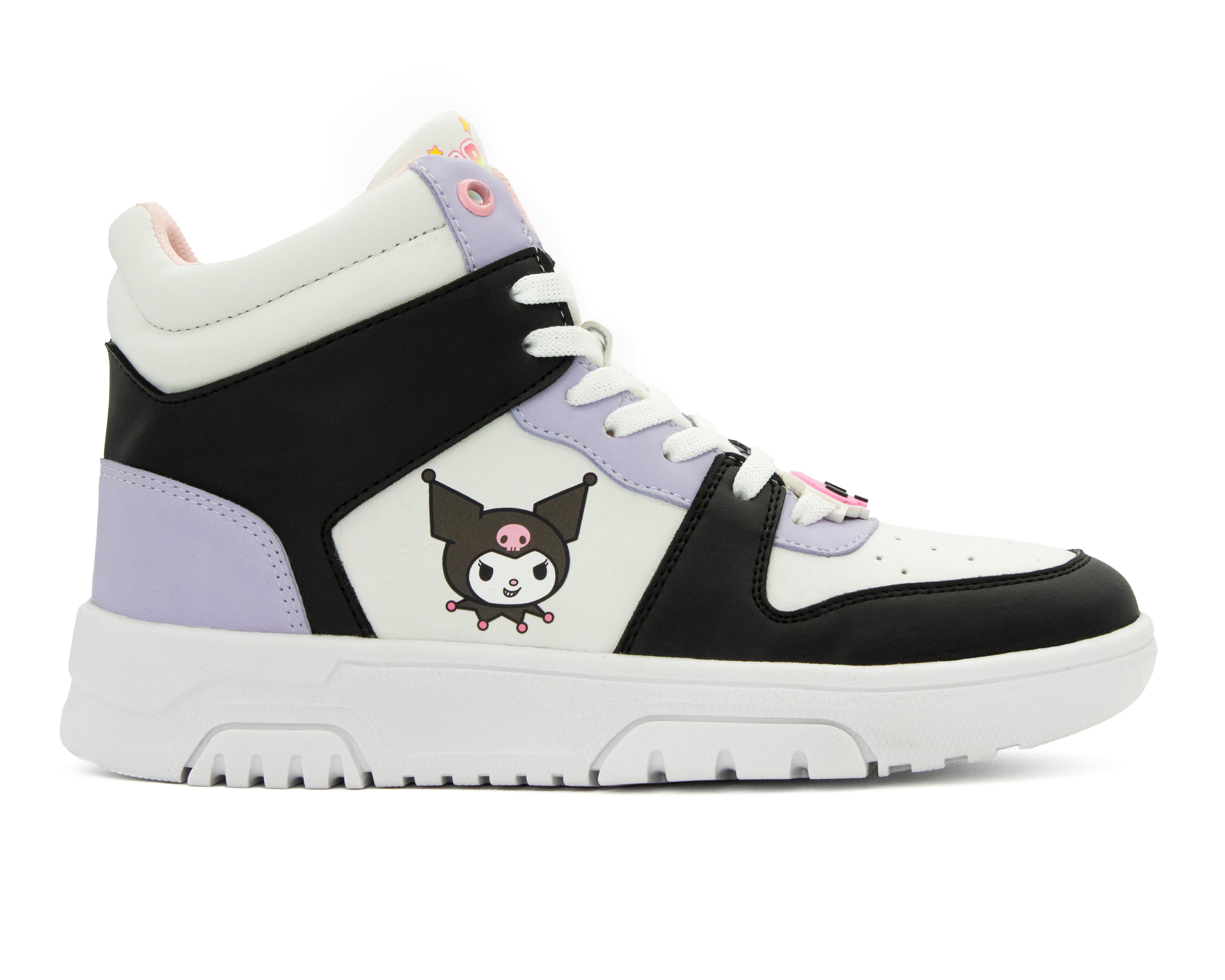 Foto 5 pulgar | Tenis Casuales Hello Kitty Kuromi para Mujer