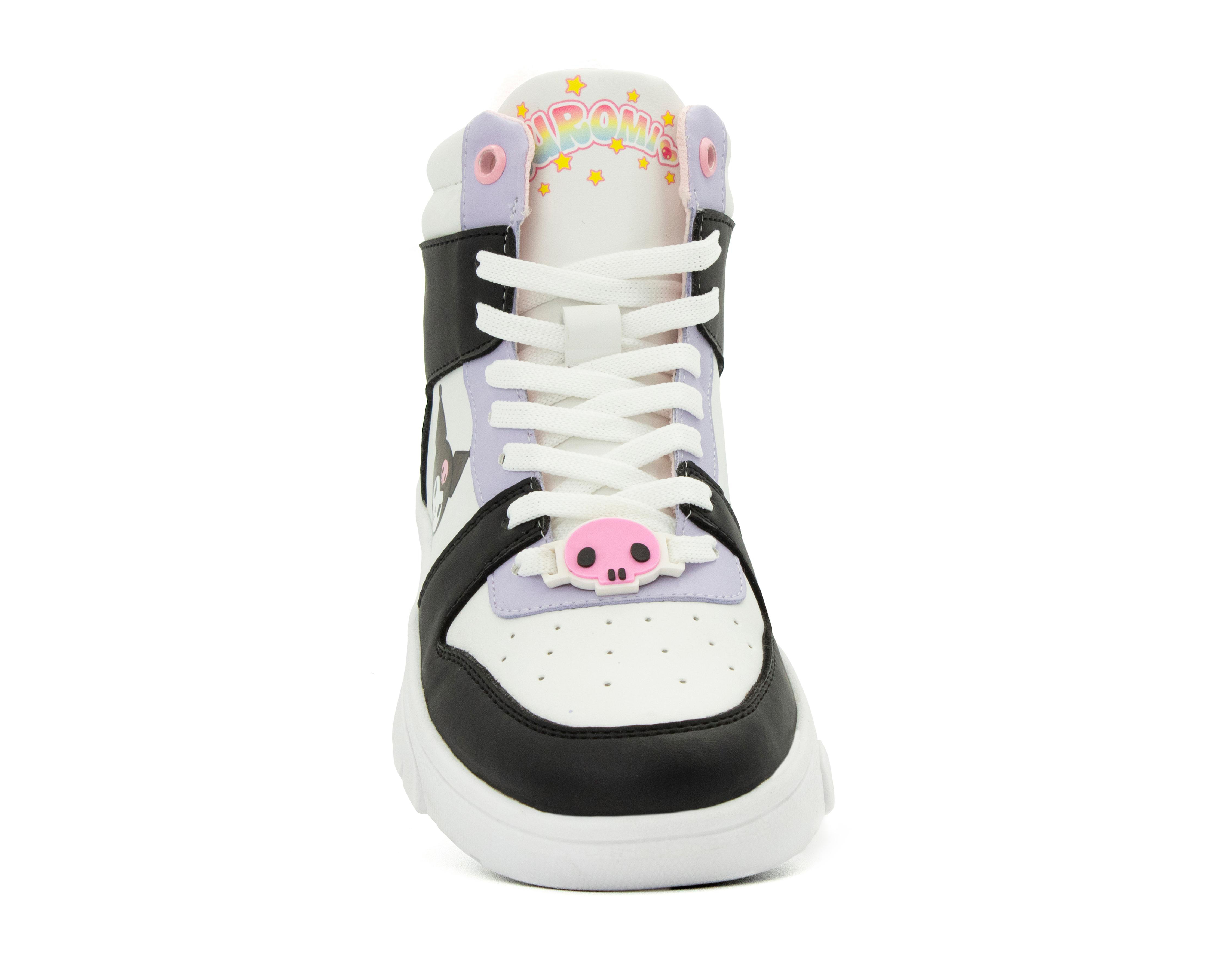 Foto 6 pulgar | Tenis Casuales Hello Kitty Kuromi para Mujer