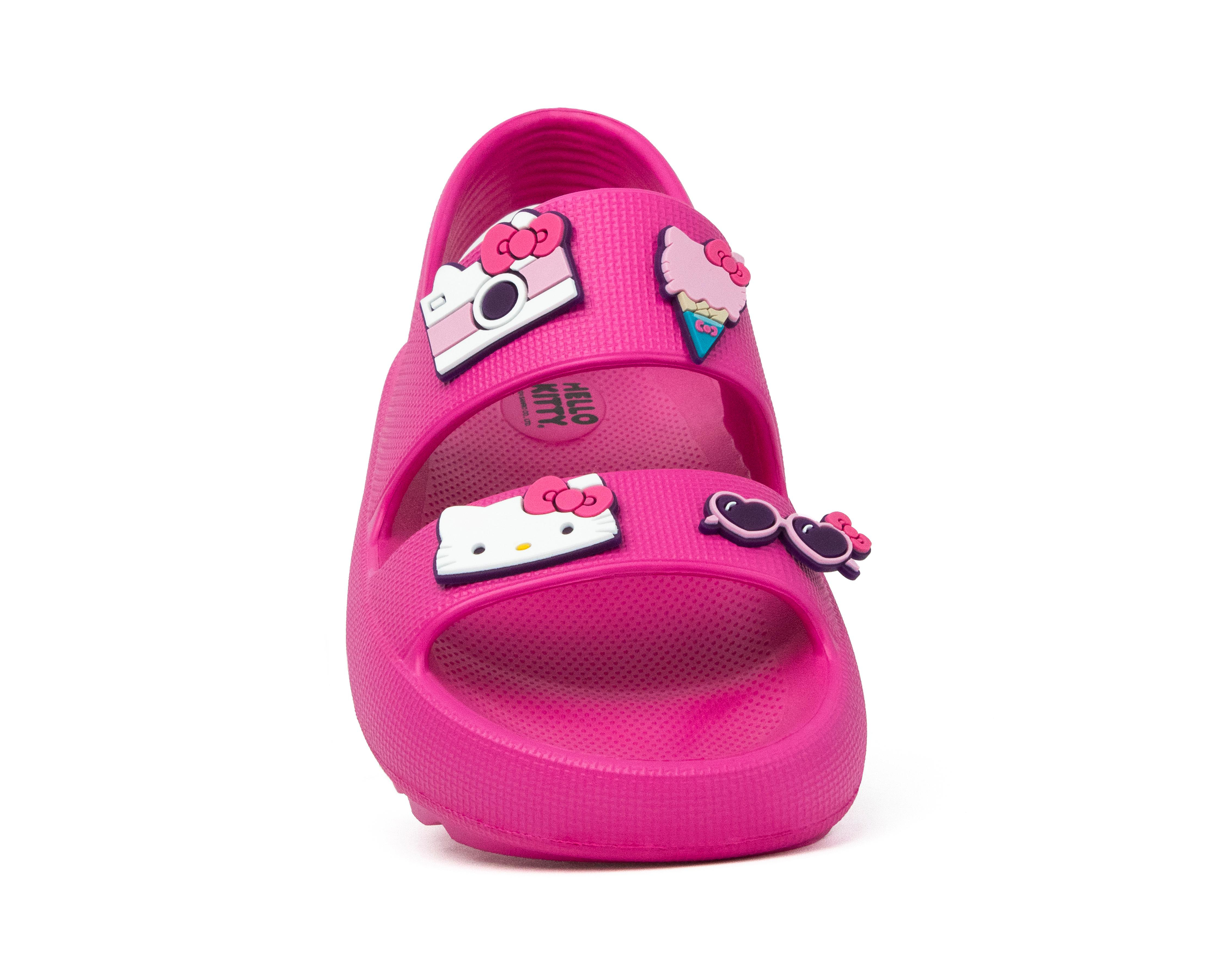 Foto 6 pulgar | Sandalias de Playa Hello Kitty para Mujer