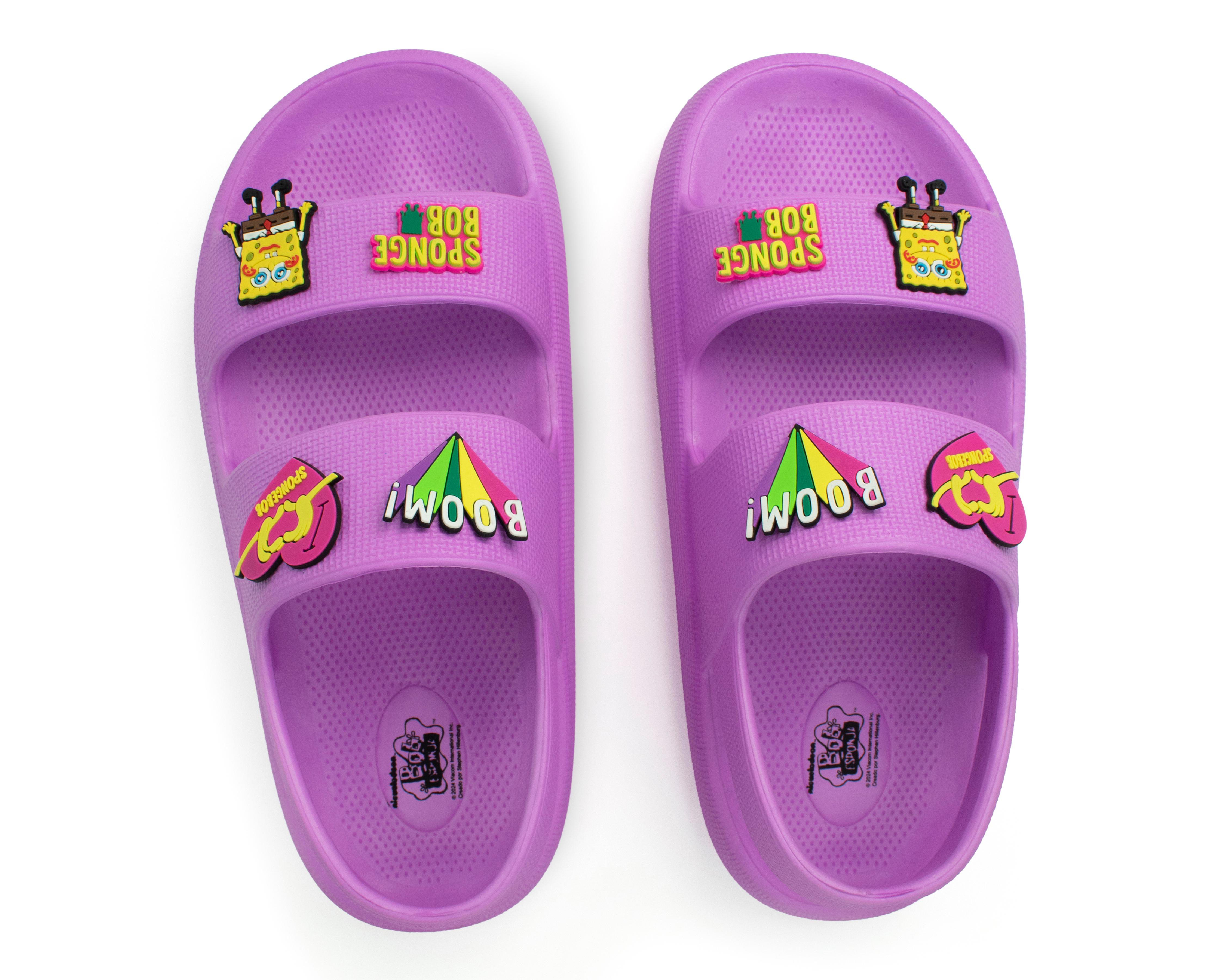 Foto 3 | Sandalias de Playa Bob Esponja para Mujer