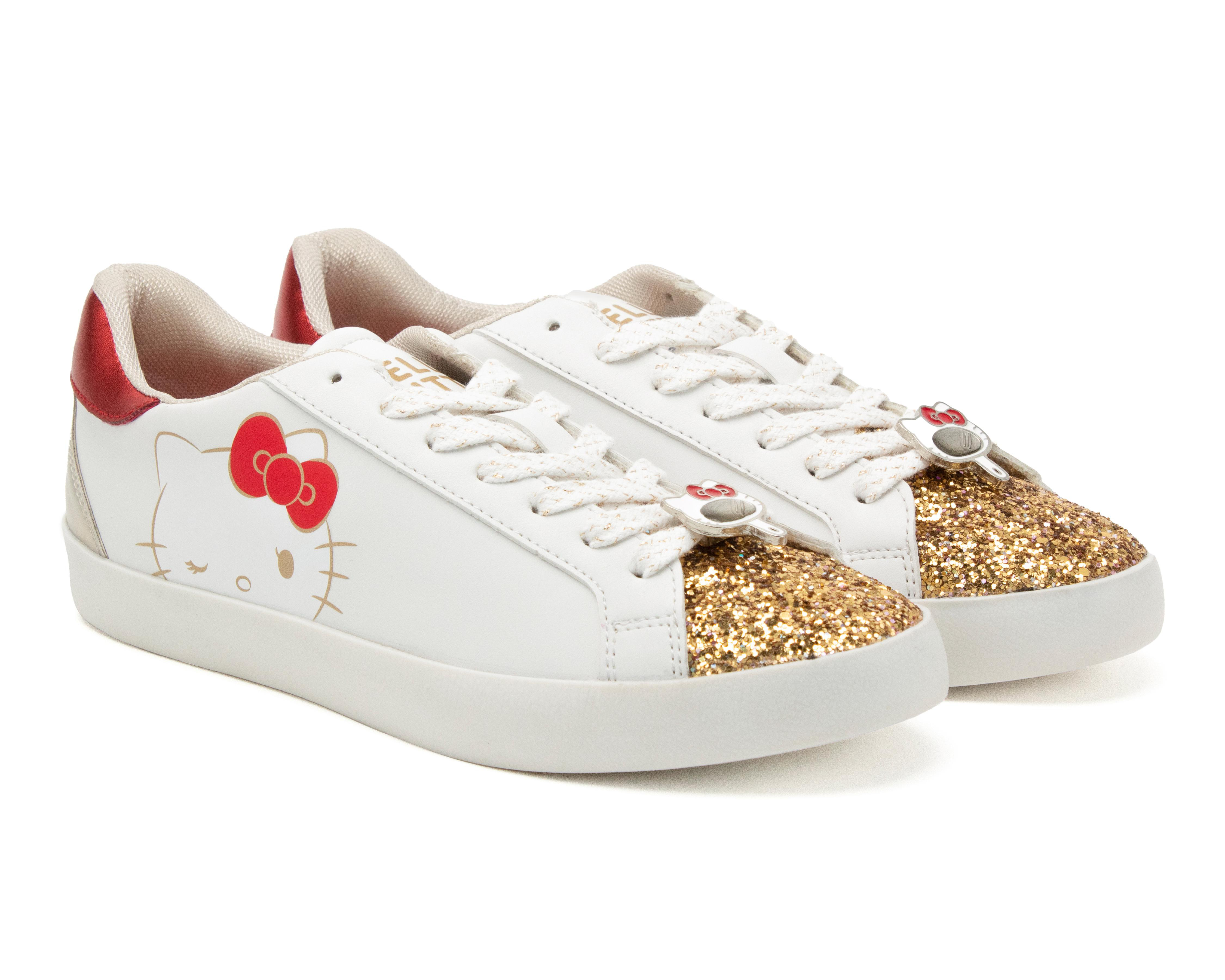 Foto 1 | Tenis Casuales Hello Kitty para Mujer