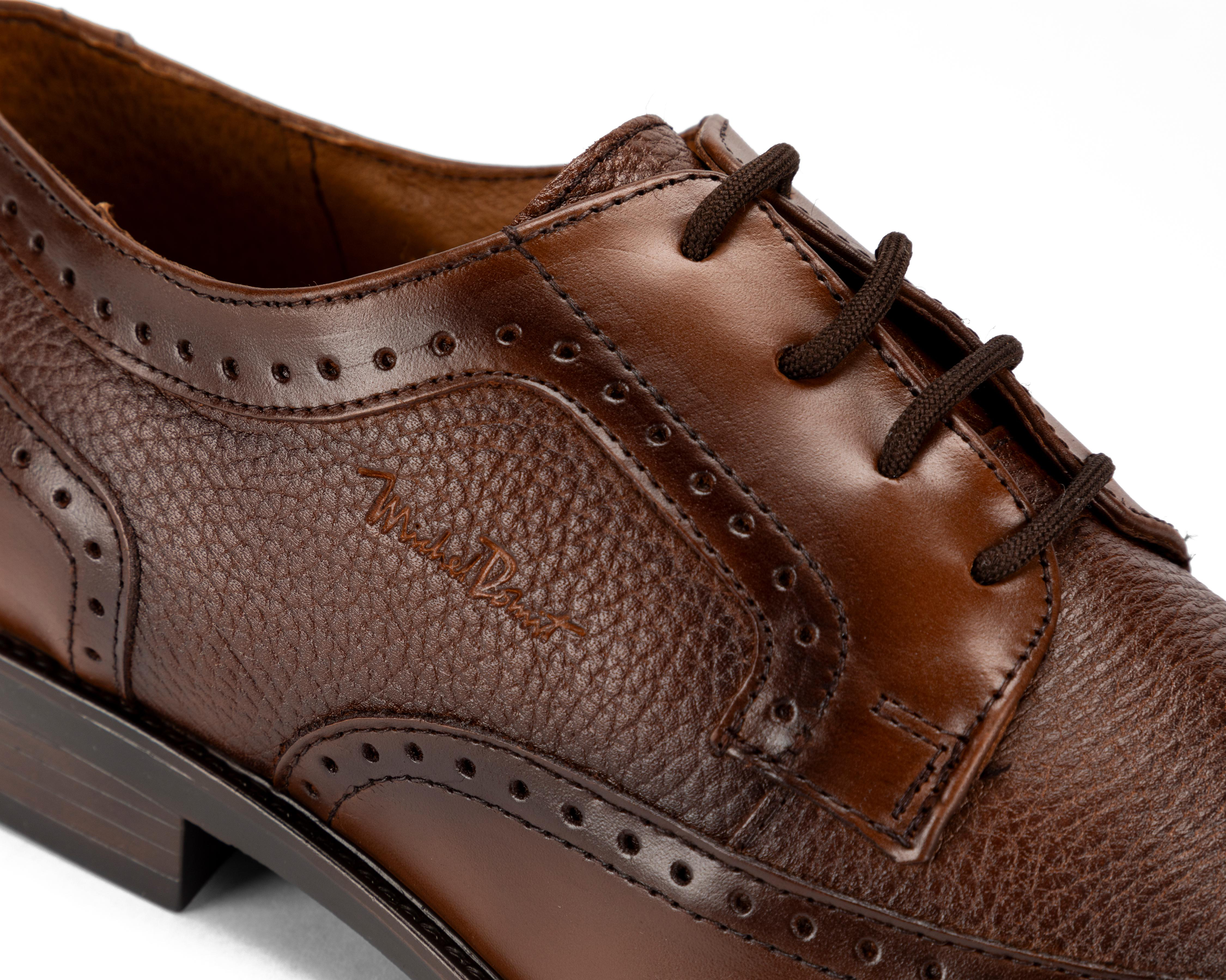 Foto 7 pulgar | Zapatos de Vestir Michel Domit de Piel para Hombre