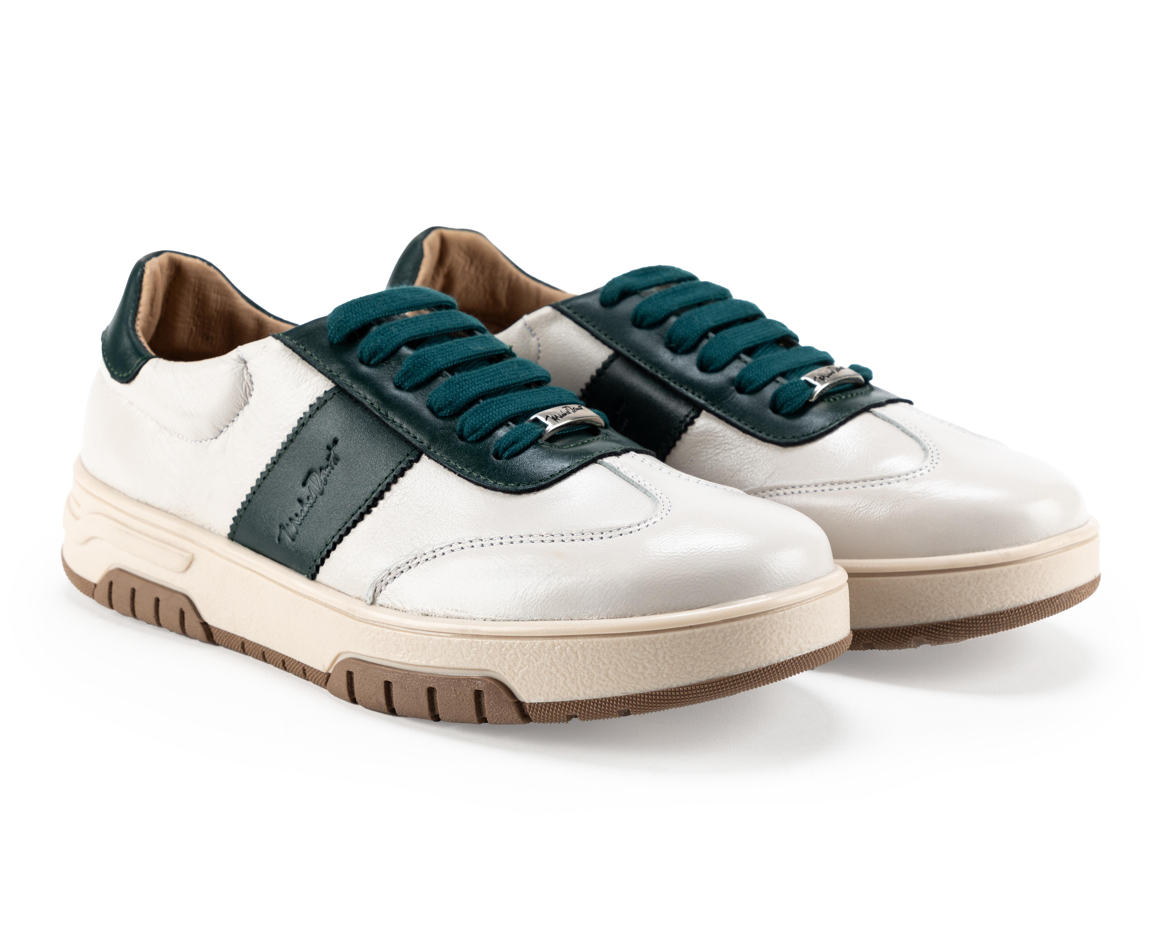 Tenis Casuales Michel Domit de Piel para Hombre