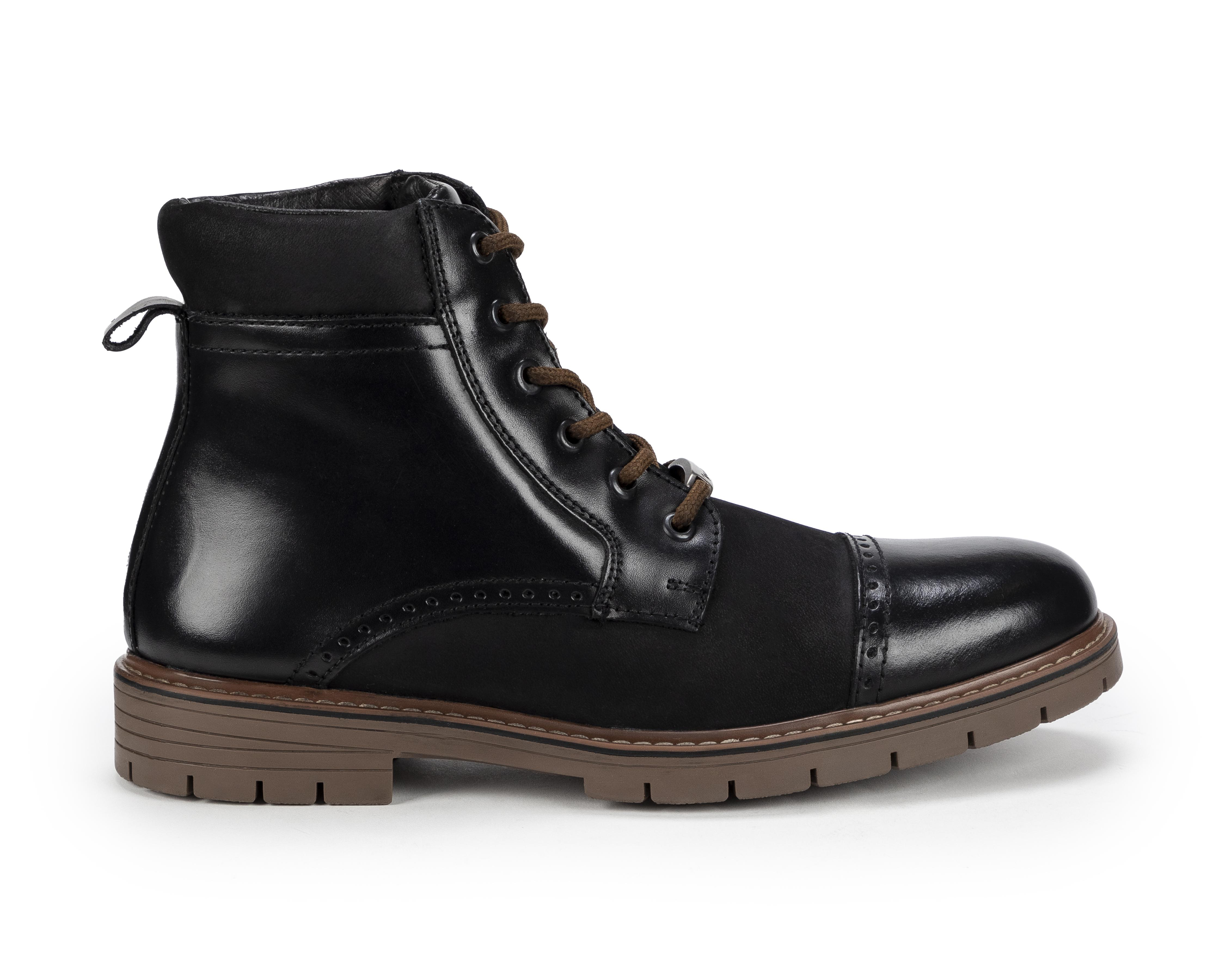 Foto 3 pulgar | Botas Casuales Michel Domit de Piel para Hombre