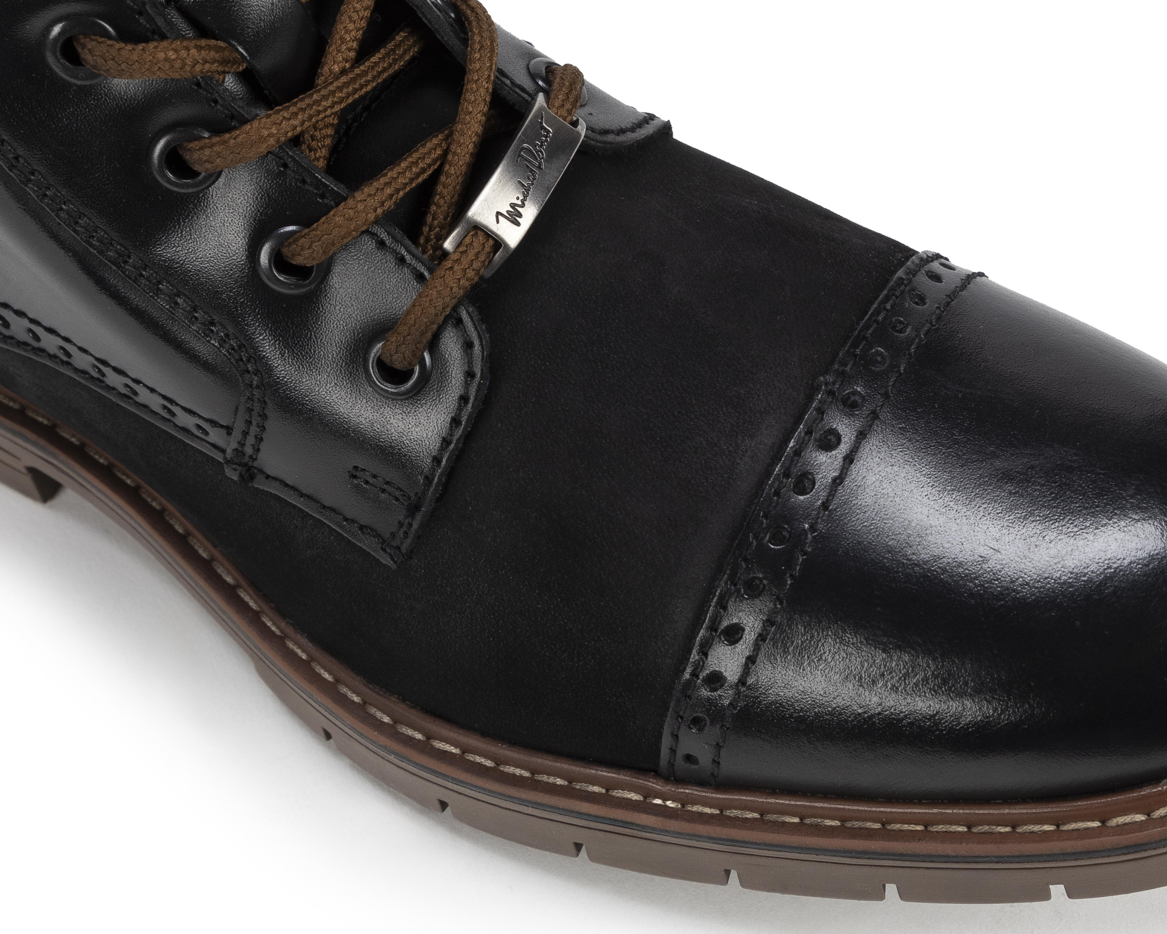 Foto 7 pulgar | Botas Casuales Michel Domit de Piel para Hombre