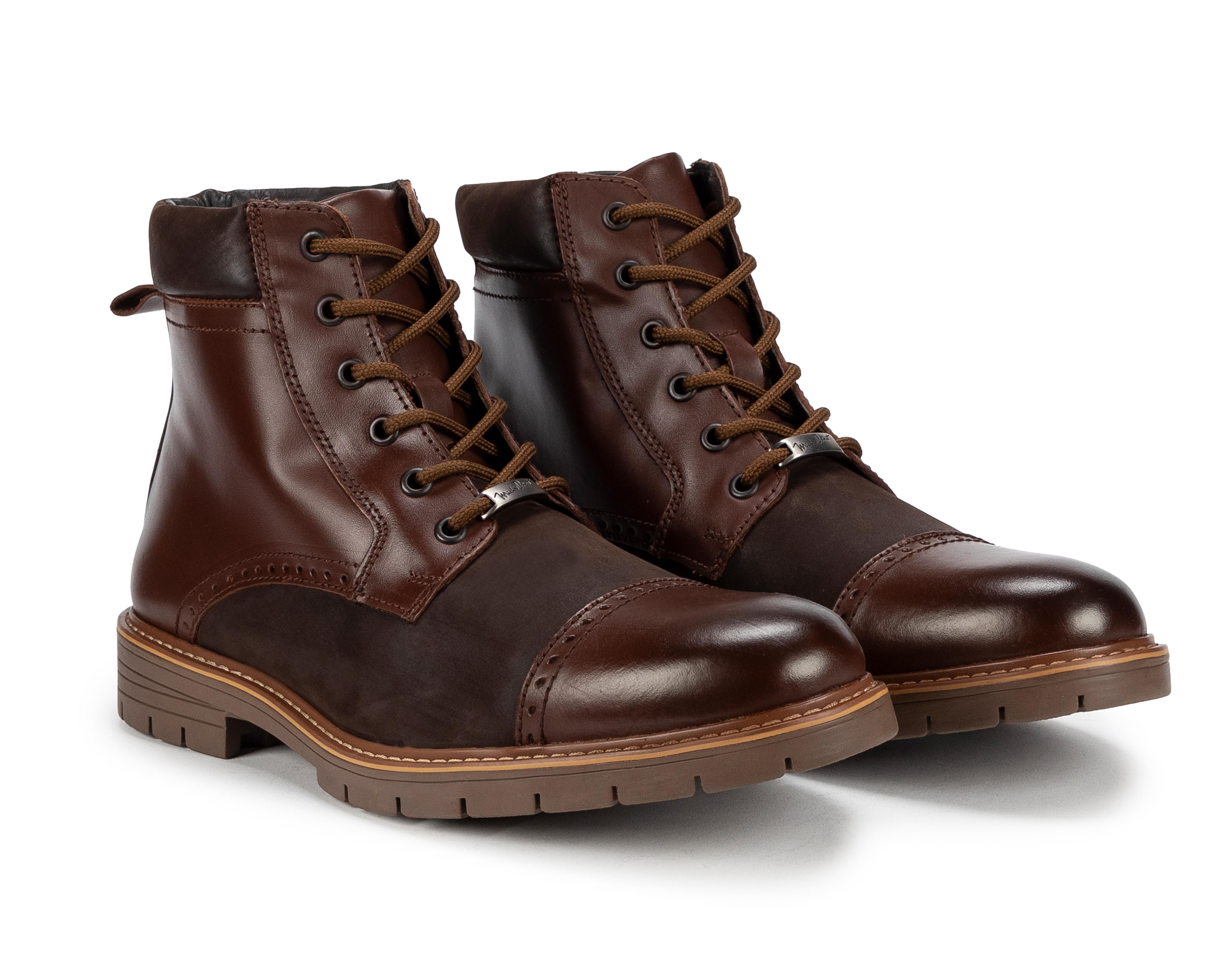 Foto 2 pulgar | Botas Casuales Michel Domit de Piel para Hombre