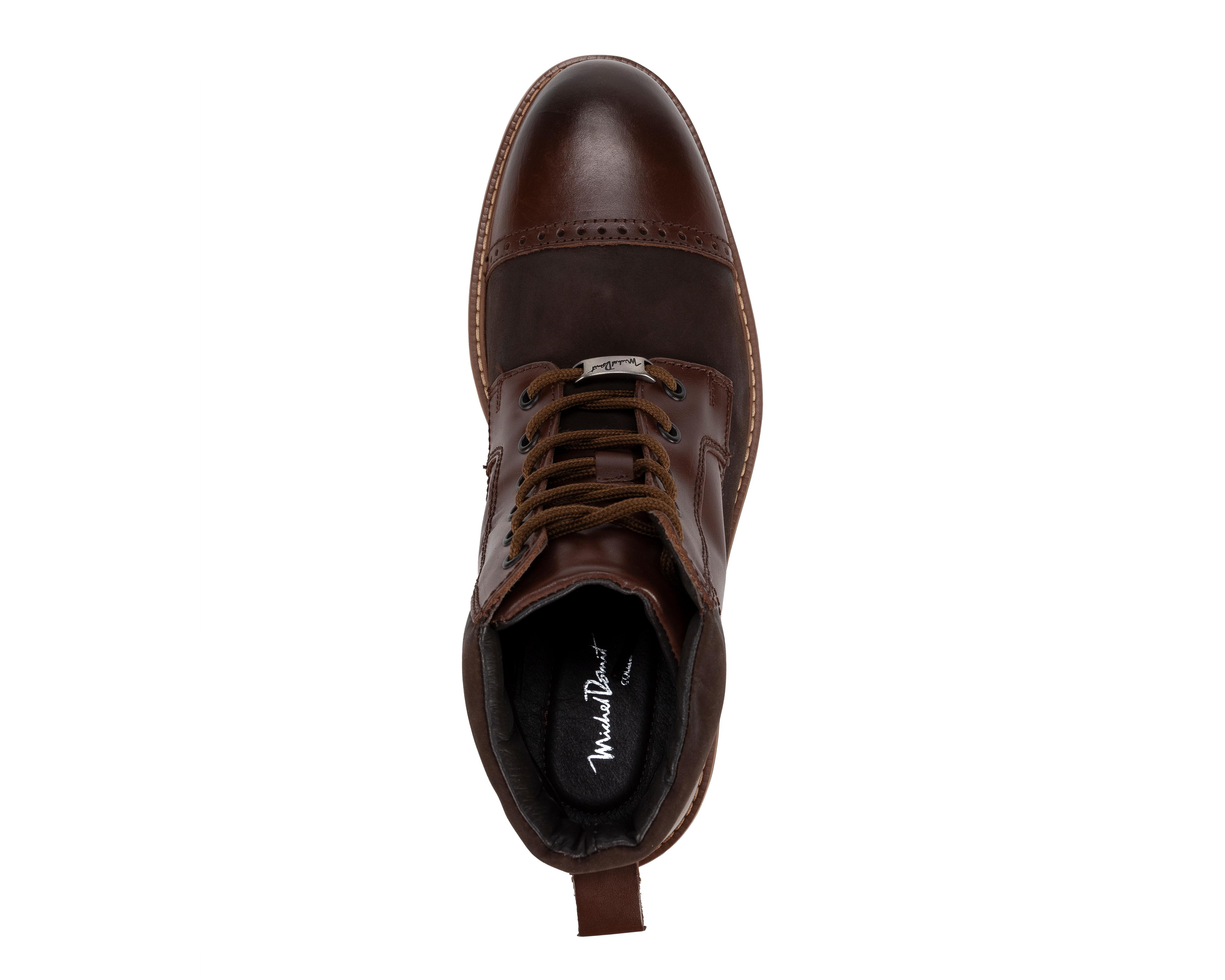 Foto 6 pulgar | Botas Casuales Michel Domit de Piel para Hombre