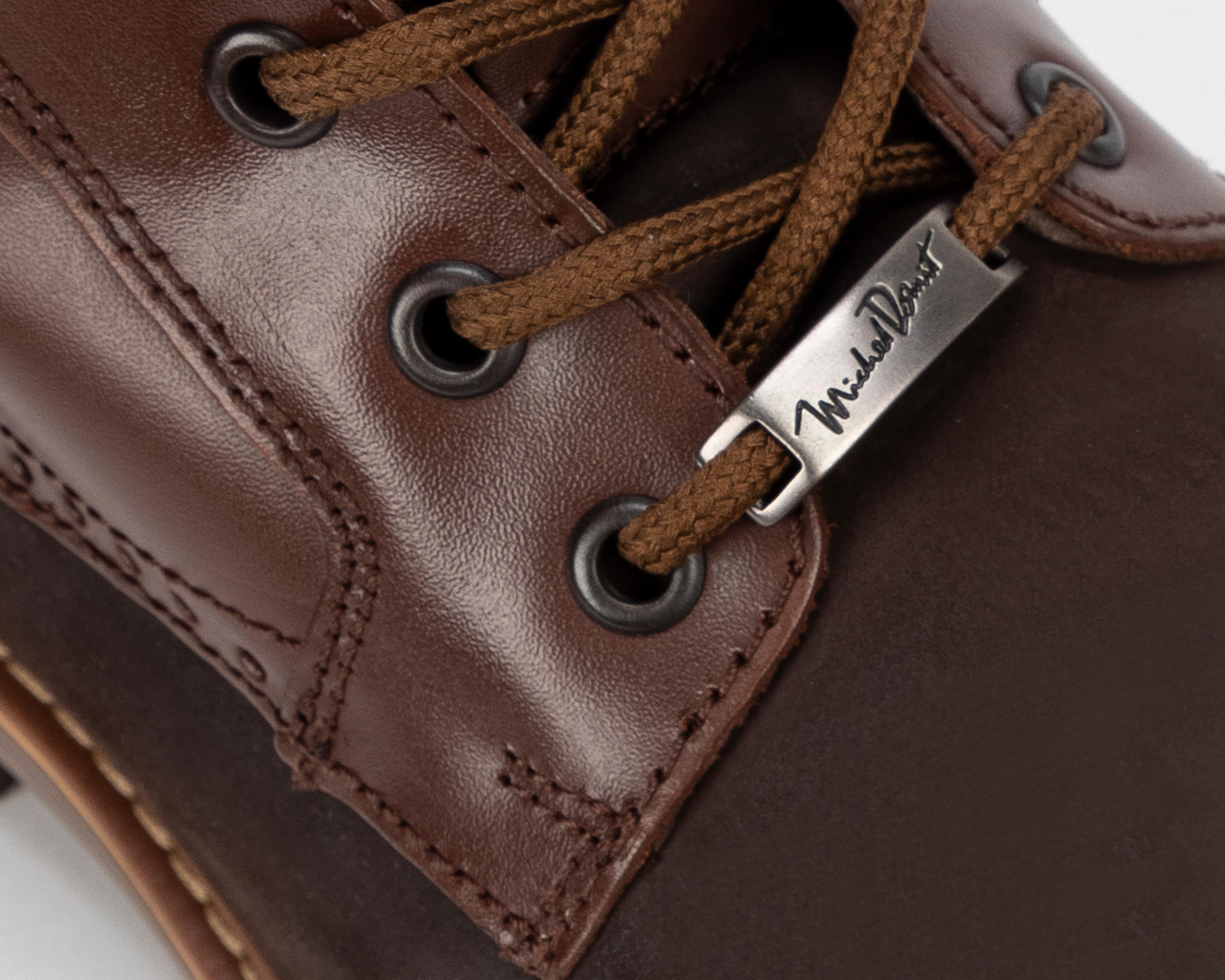 Foto 7 pulgar | Botas Casuales Michel Domit de Piel para Hombre