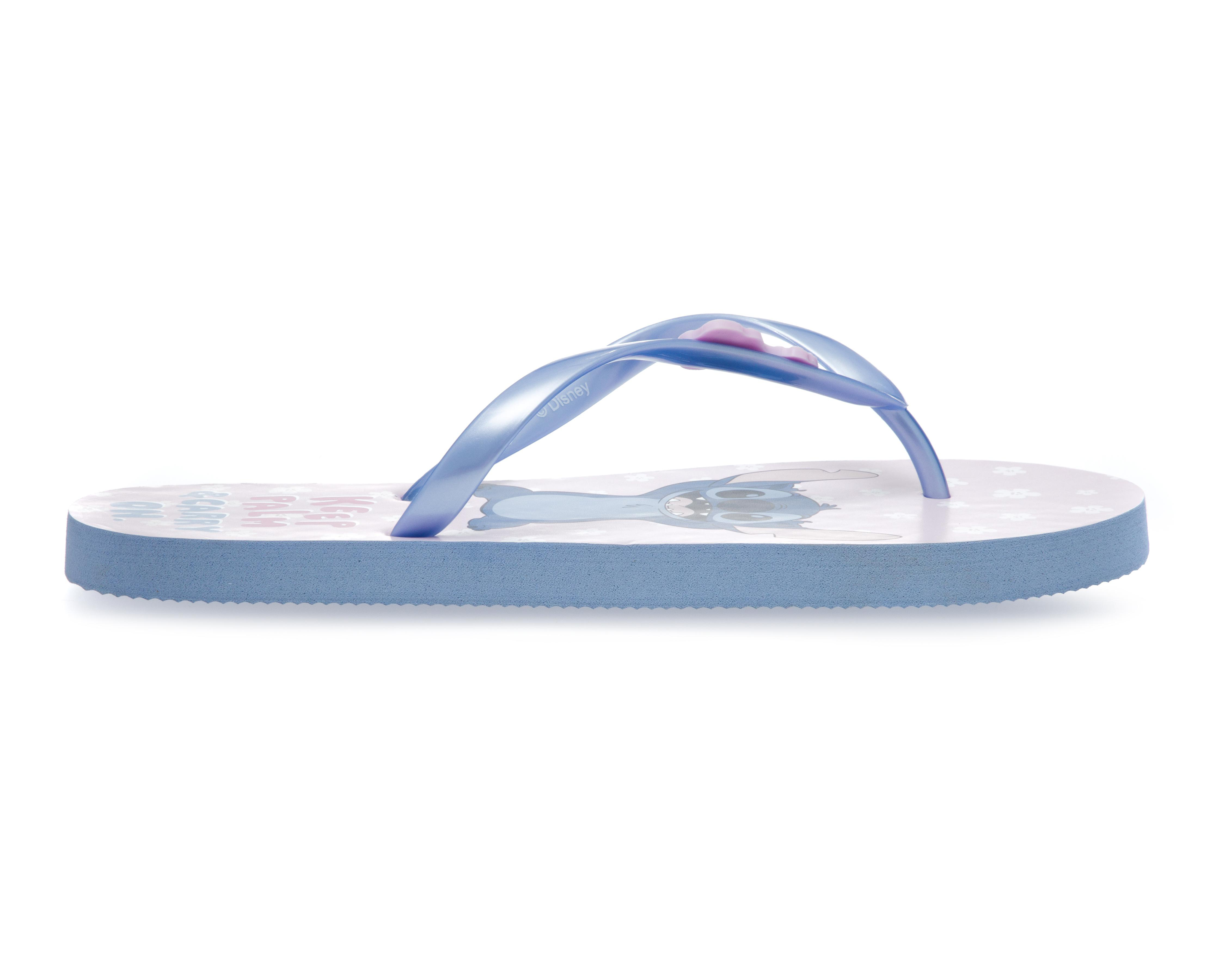 Foto 3 pulgar | Sandalias de Playa Disney Stitch para Mujer