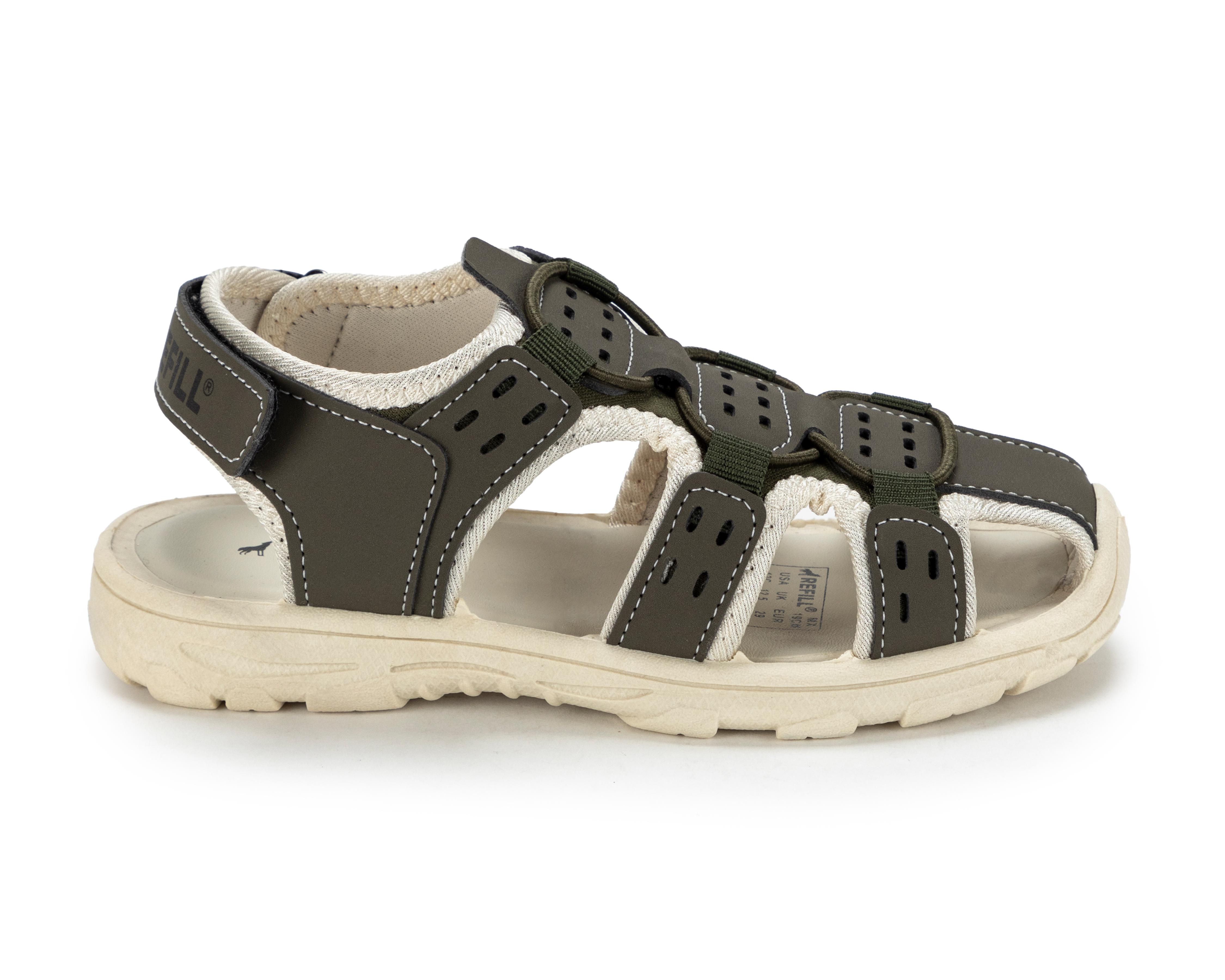 Foto 3 pulgar | Sandalias Casuales Refill para Niño