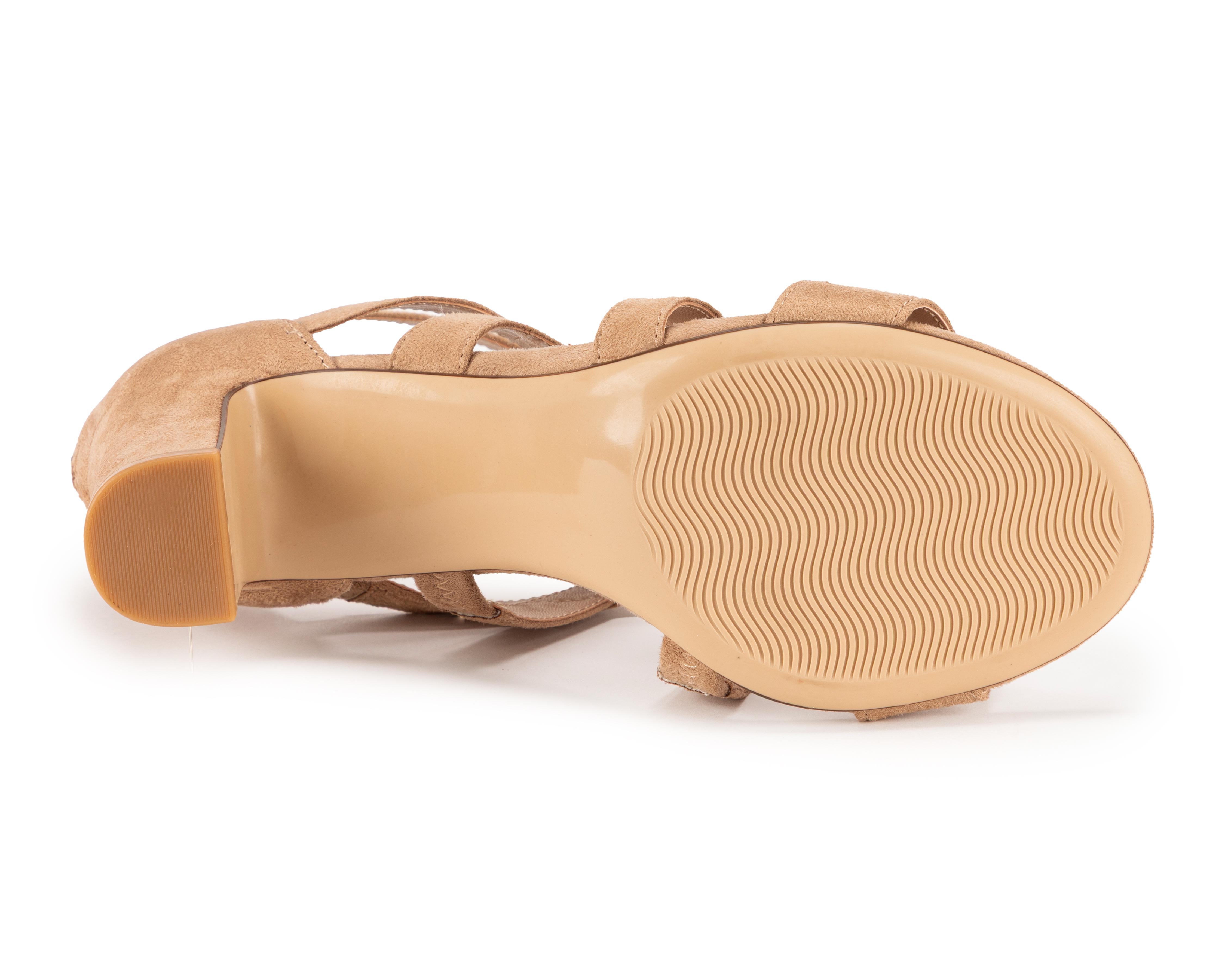 Foto 5 pulgar | Sandalias de Tacón Sahara para Mujer